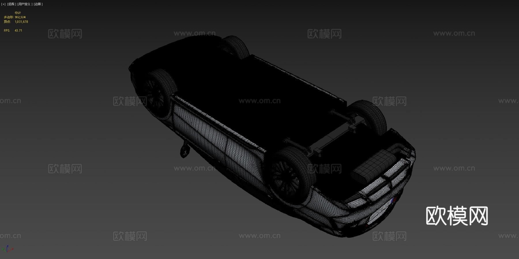 丰田凯美瑞XSE 2021su模型