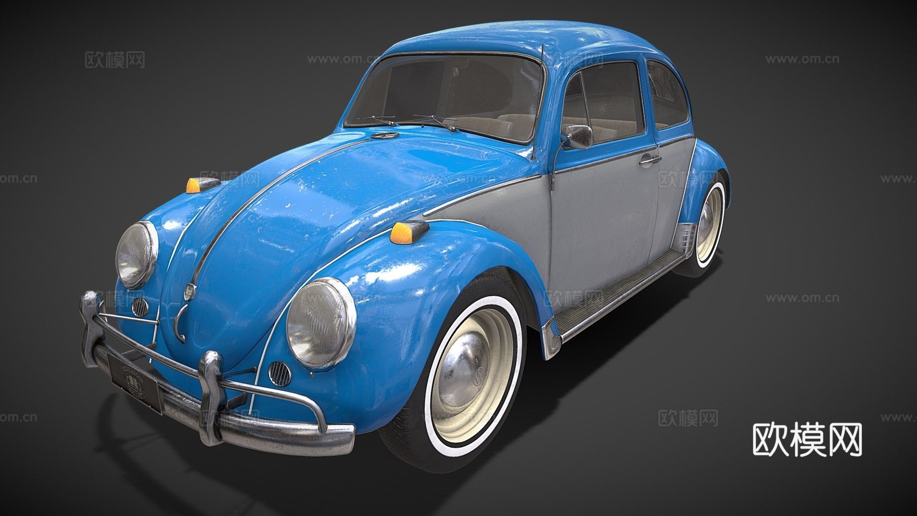 大众甲壳虫1965su模型