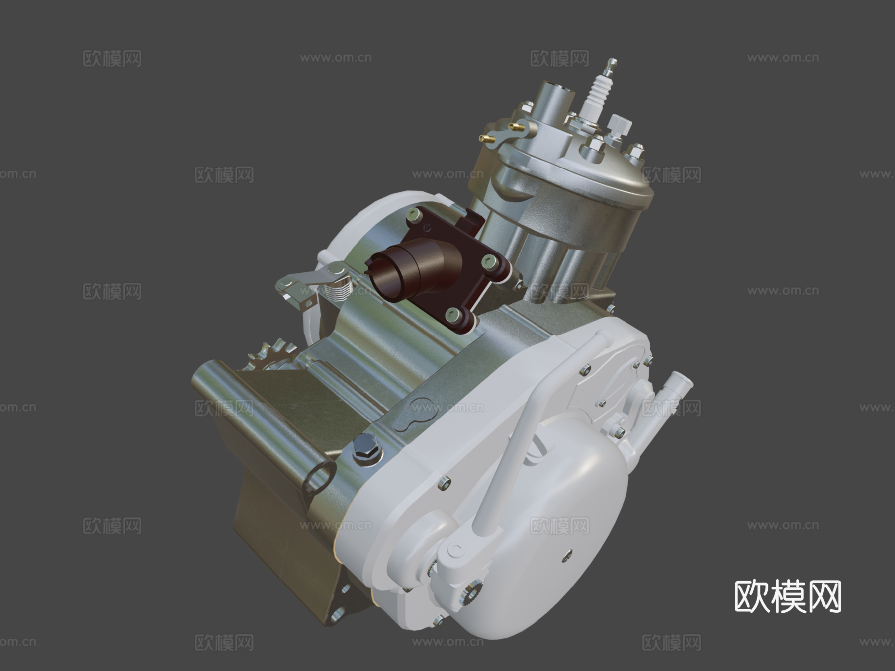 AM6 发动机su模型
