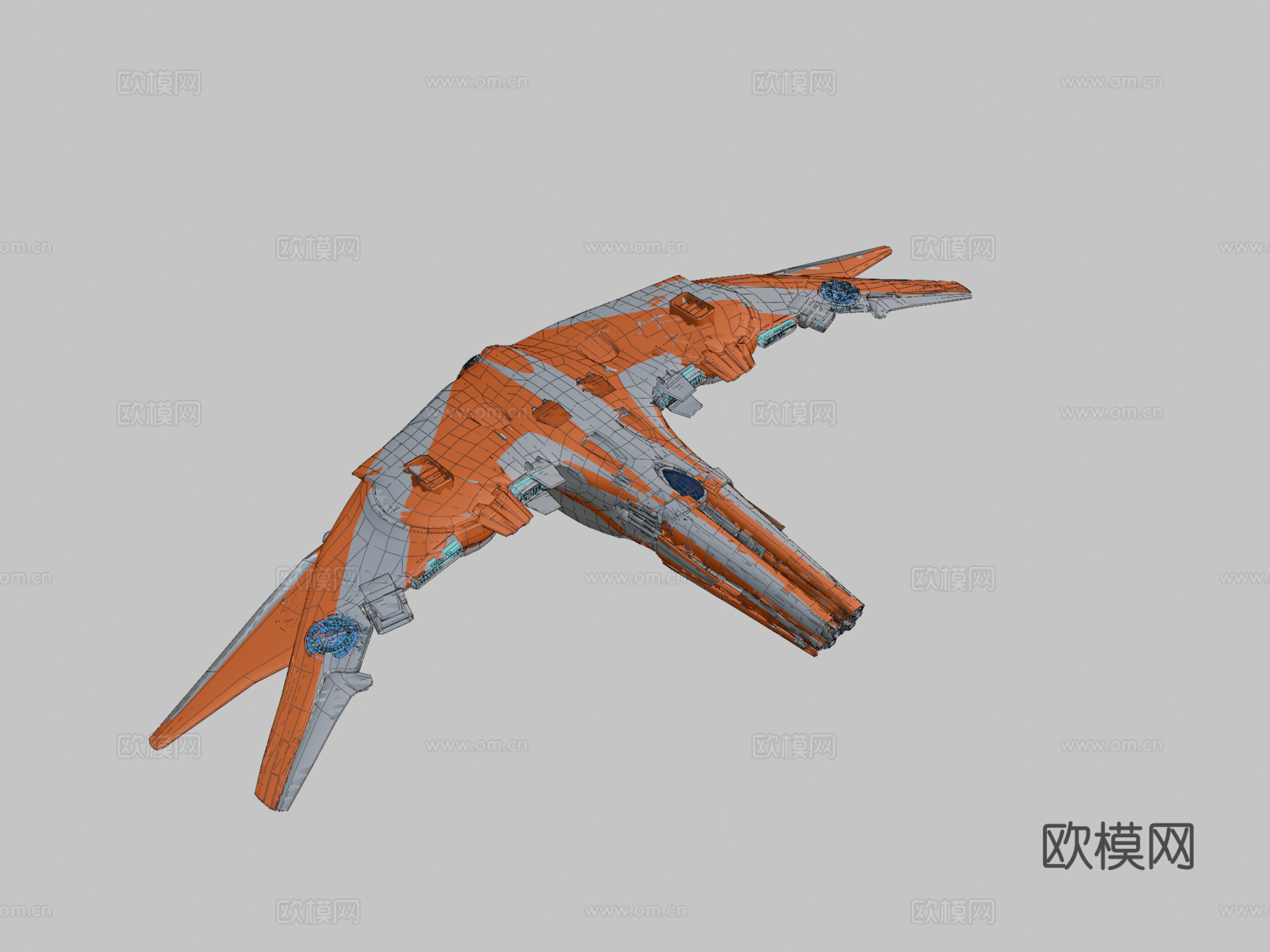 银河护卫队复仇者联盟贝纳塔尔飞船su模型