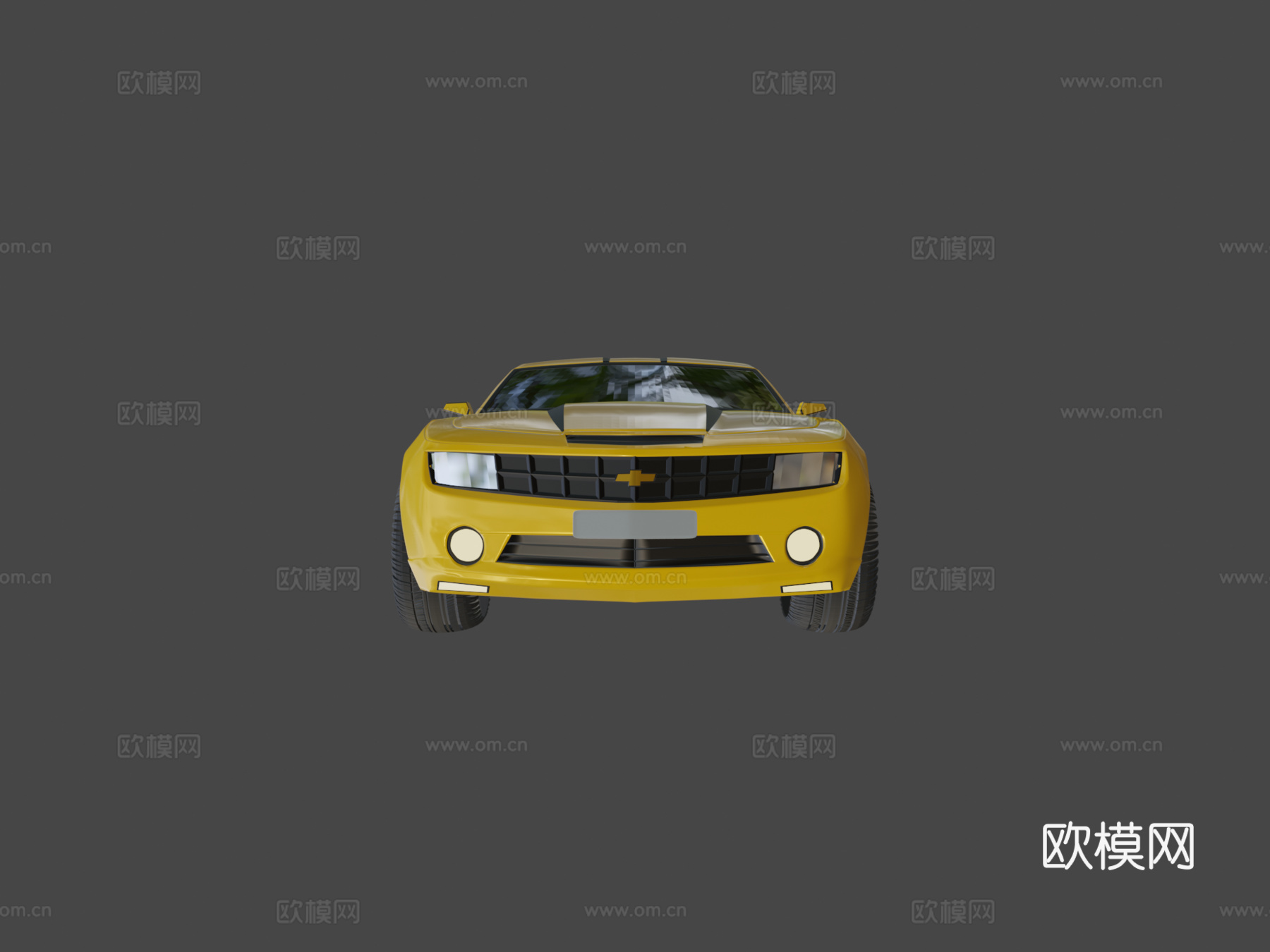 雪佛兰科迈罗汽车su模型