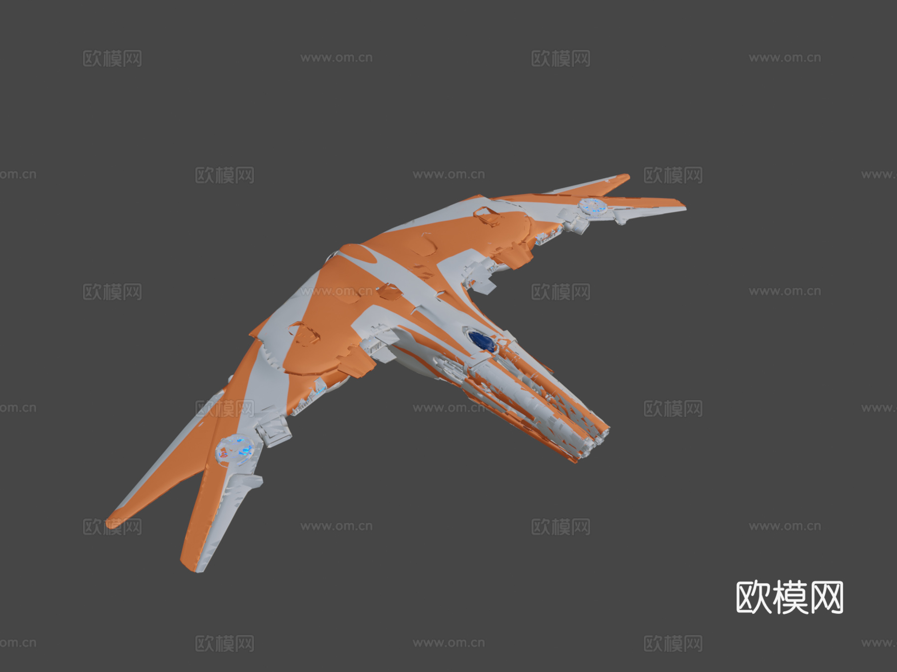 银河护卫队复仇者联盟贝纳塔尔飞船su模型