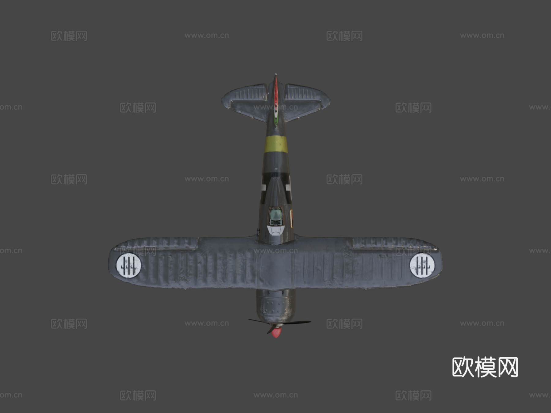 菲亚特CR42猎鹰意大利航空su模型