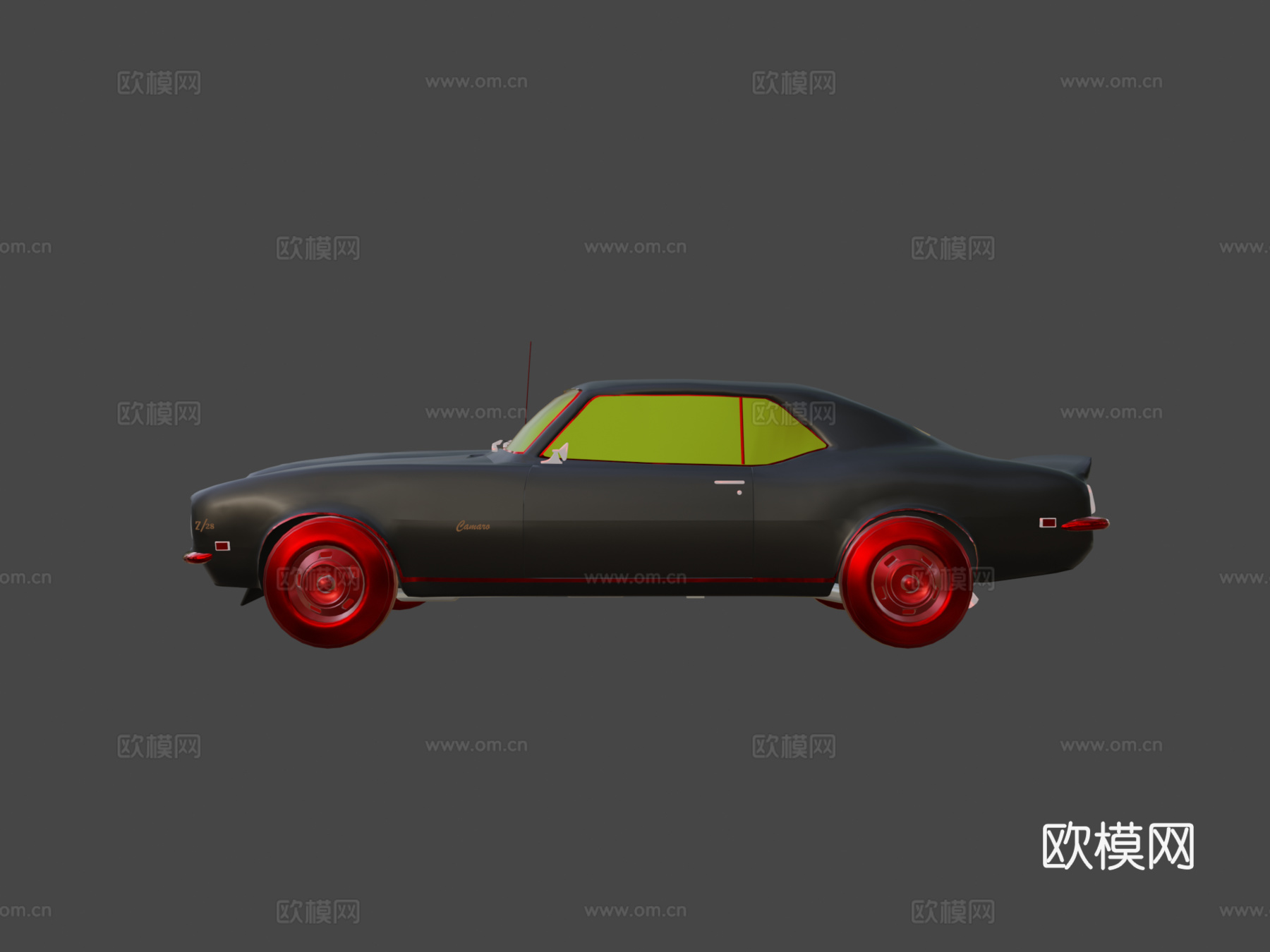 年卡马罗Z28su模型