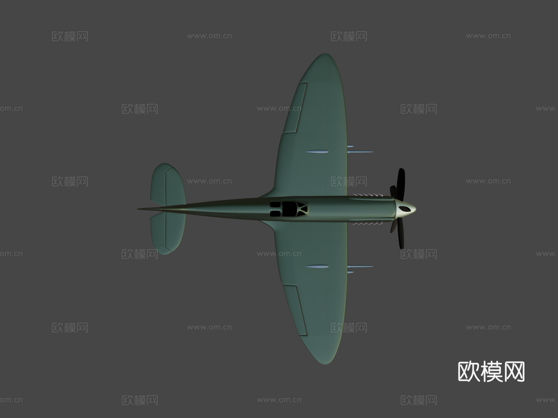 超级马林喷火Mk XIVsu模型