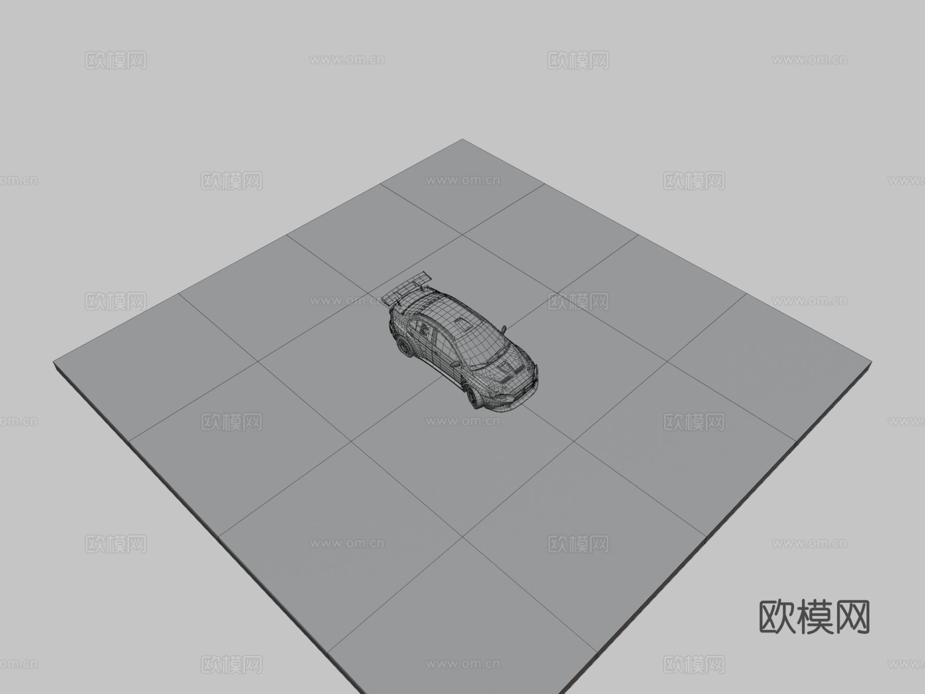 三菱蓝瑟翼豪陆神Xsu模型