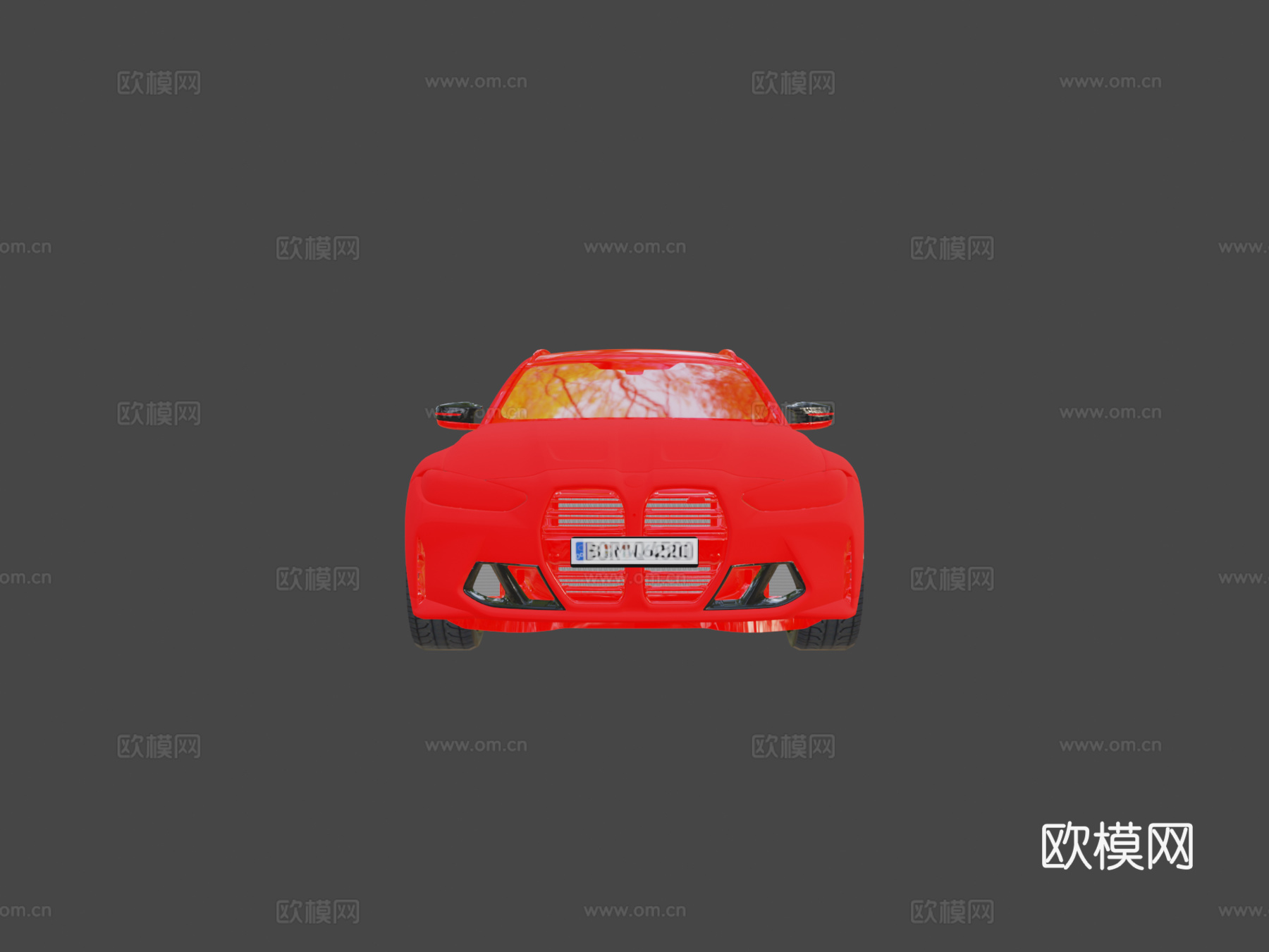 宝马M3竞赛旅行版G81su模型