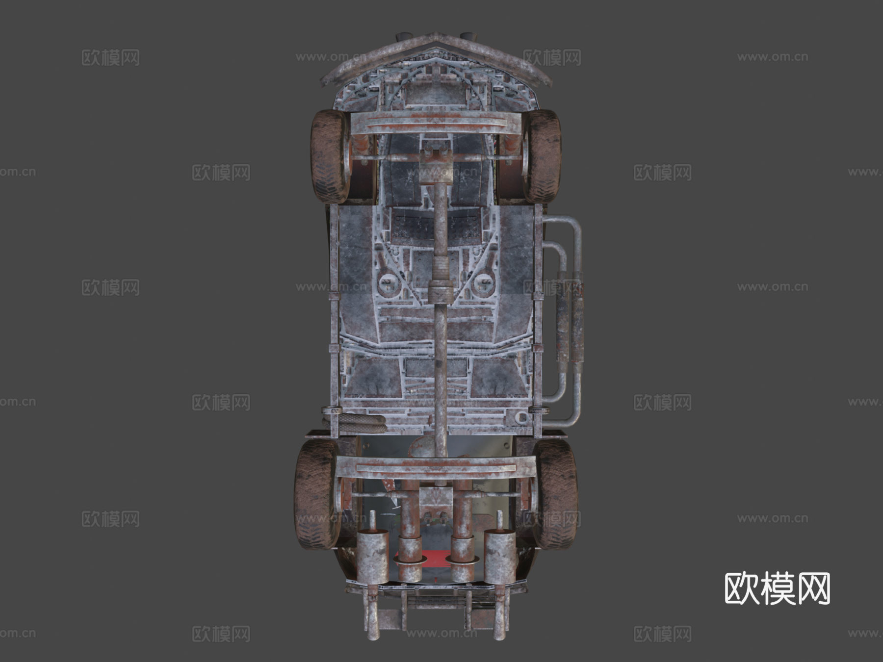 疯狂的麦克斯汽车Chvsu模型