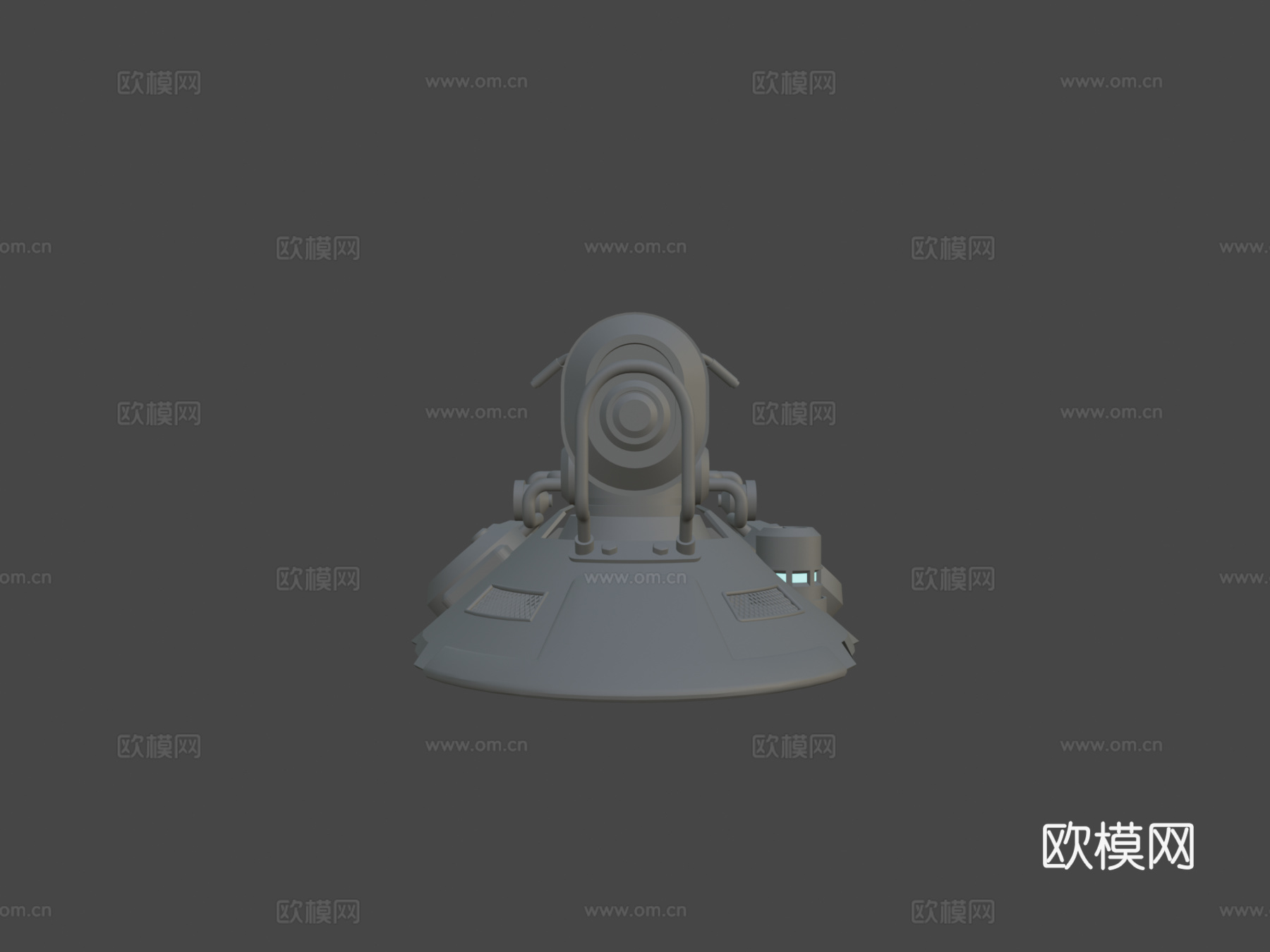 科幻悬浮摩托车05su模型