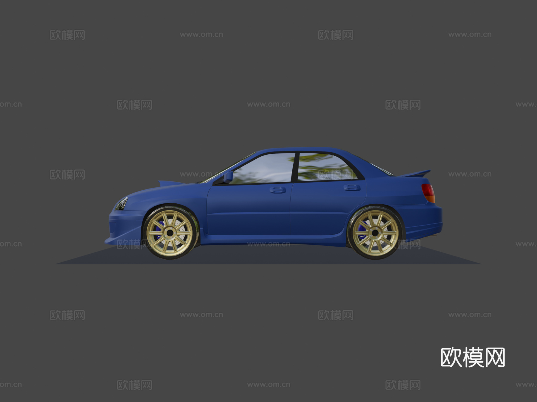 通用富山XR轿车su模型