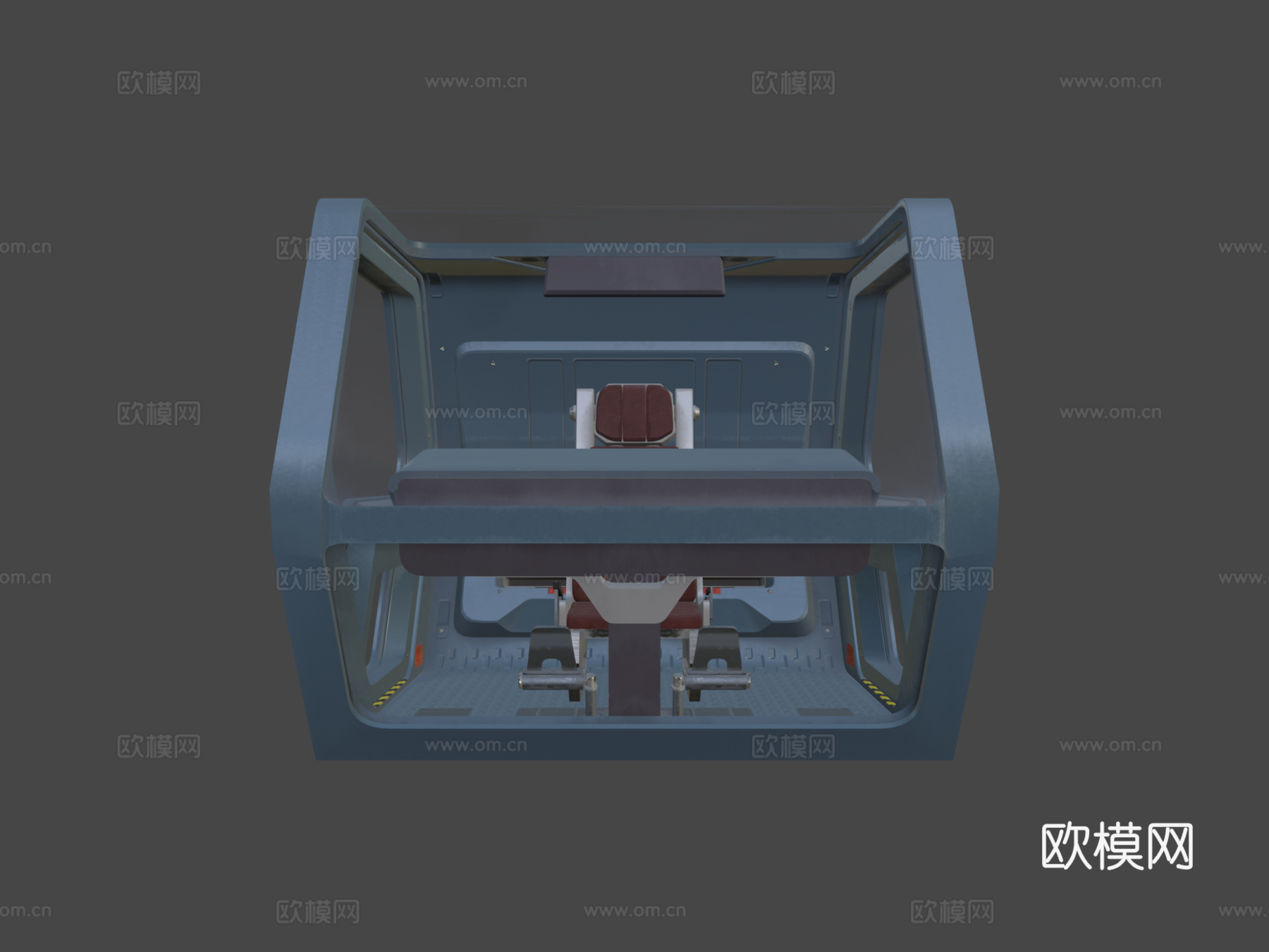 科幻驾驶舱8su模型