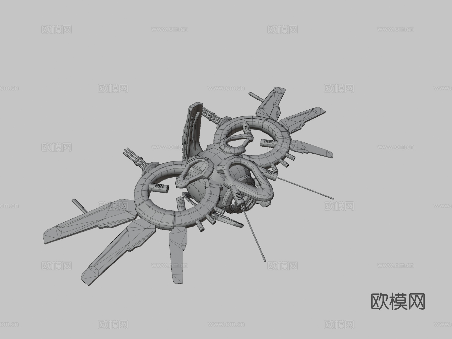 无人机艾伦熔岩su模型