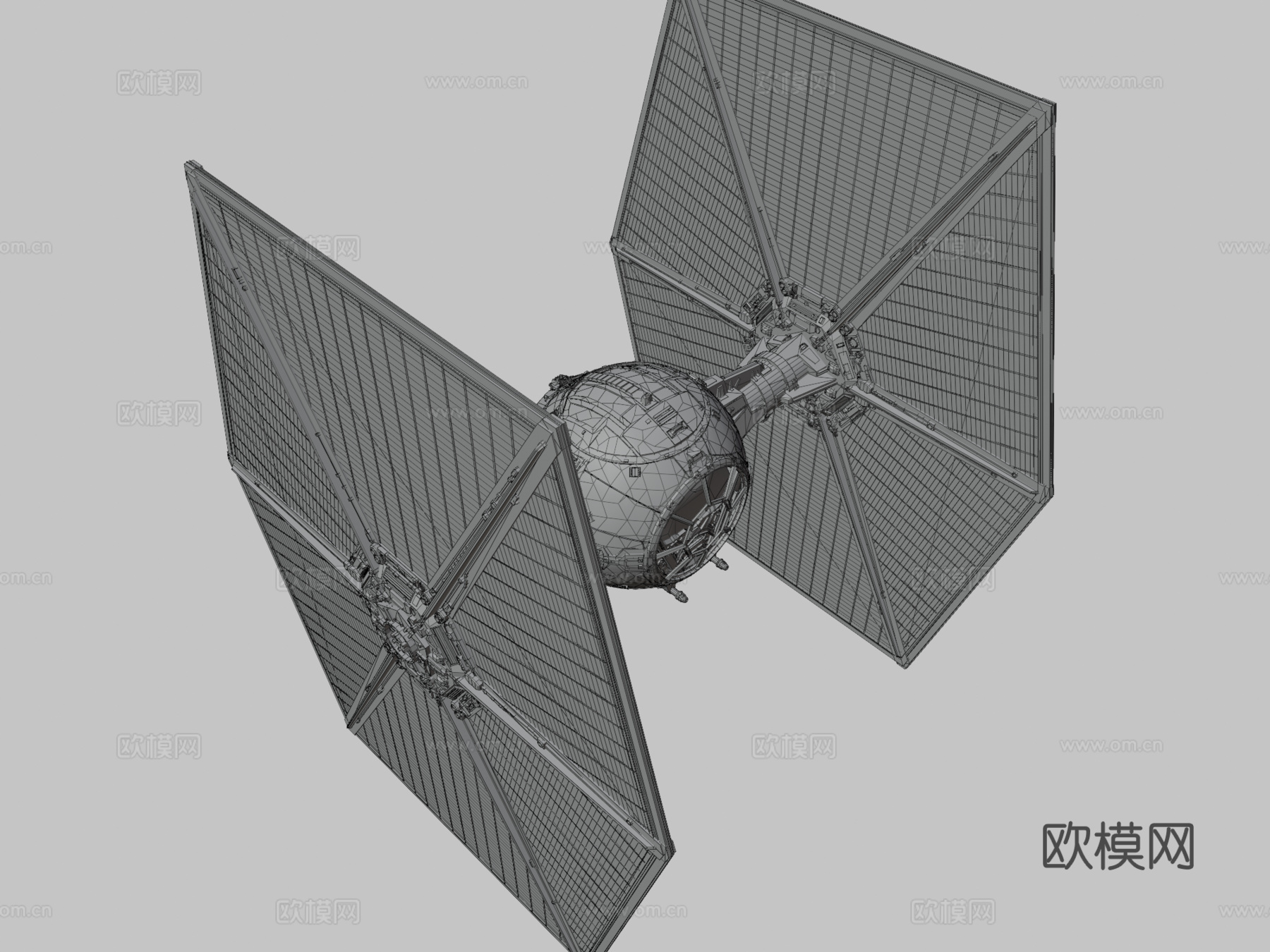 TIE战斗机 来自 星球大战su模型
