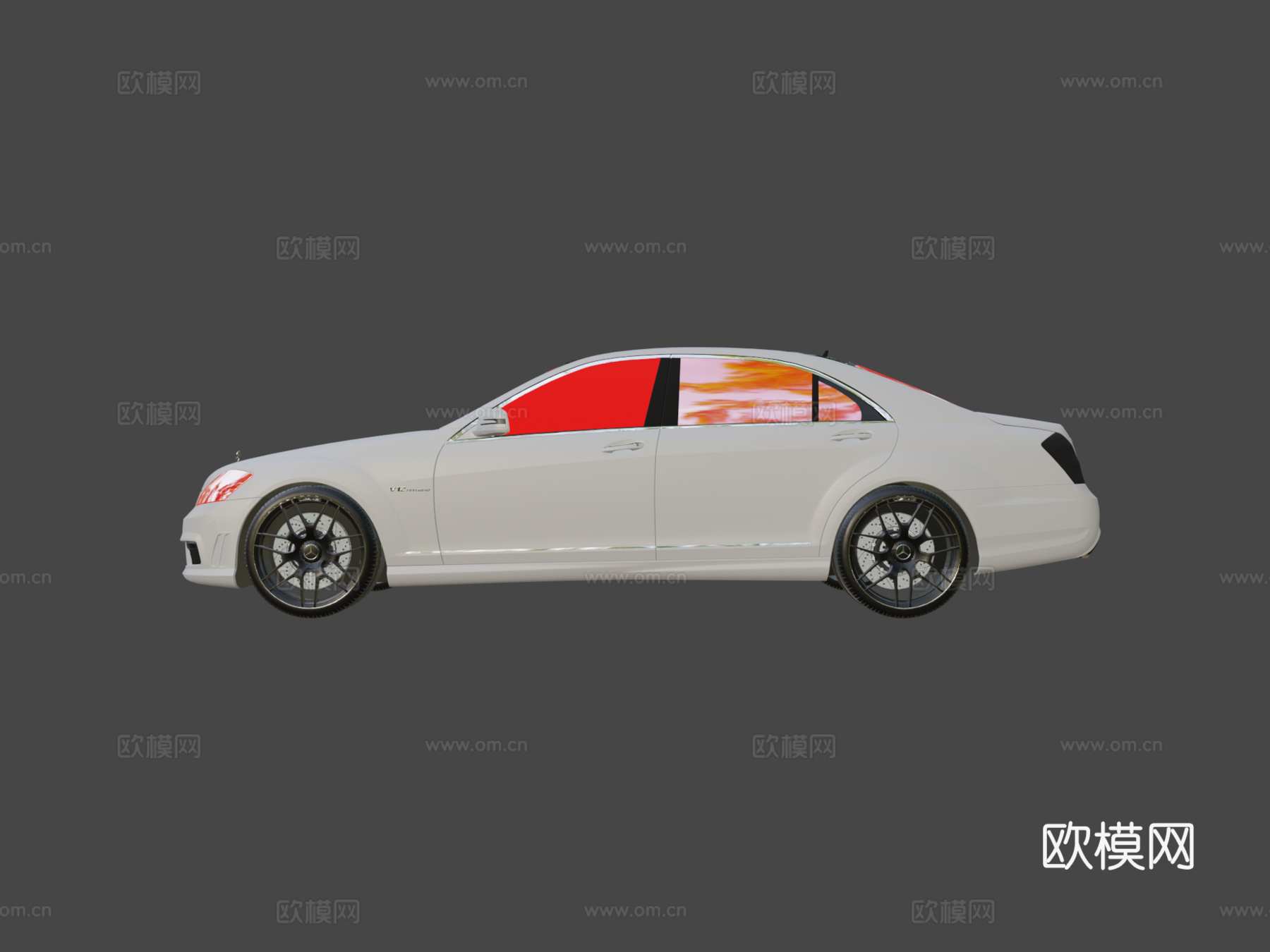 梅赛德斯-奔驰S65 AMG W221su模型