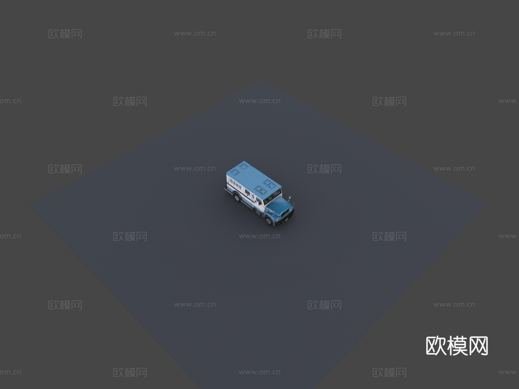 装甲运钞车su模型