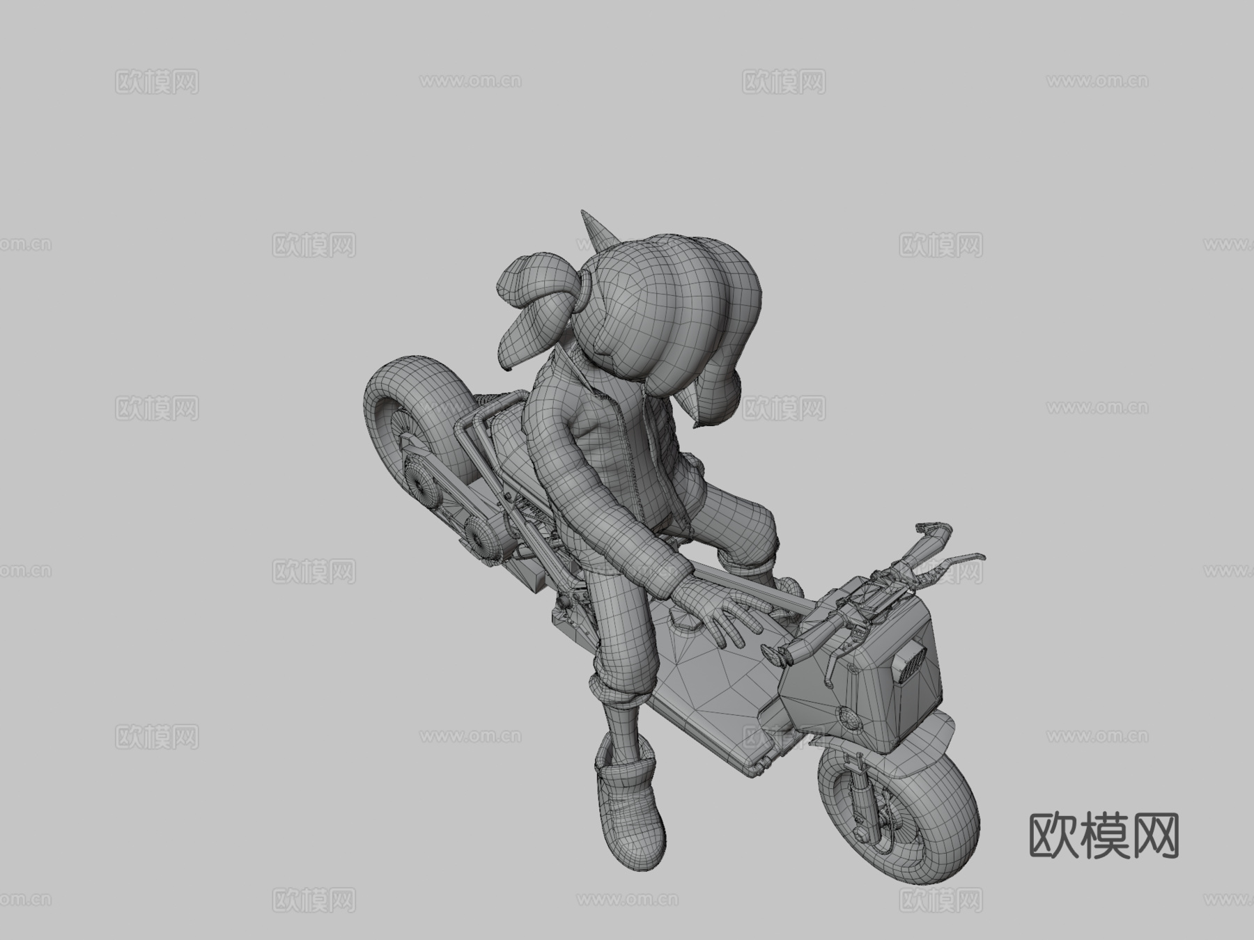 斯普拉遁 骑手su模型