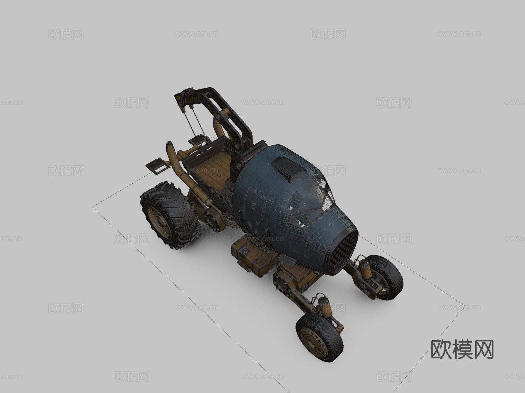 机身卡车su模型