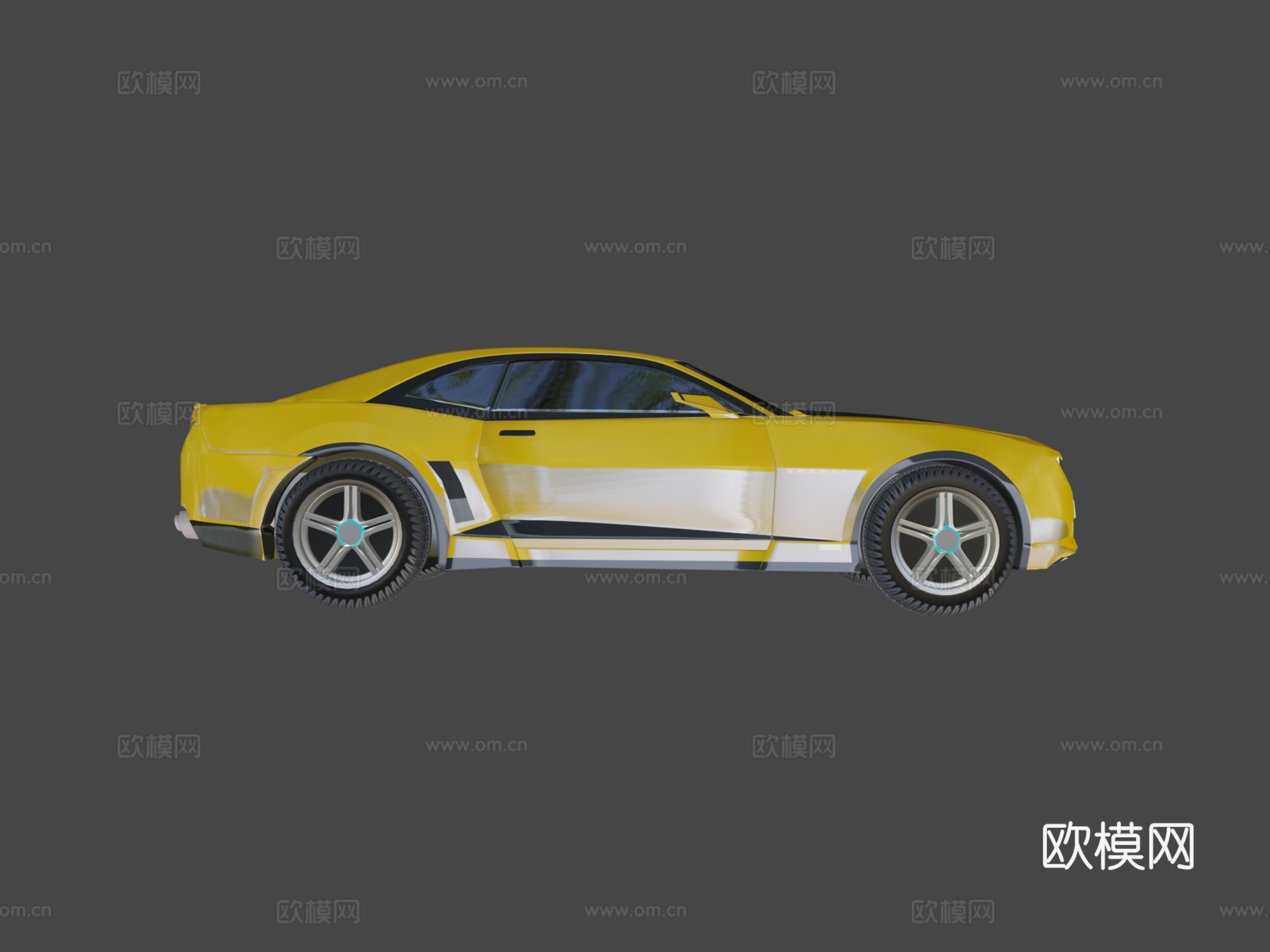 雪佛兰科迈罗汽车su模型