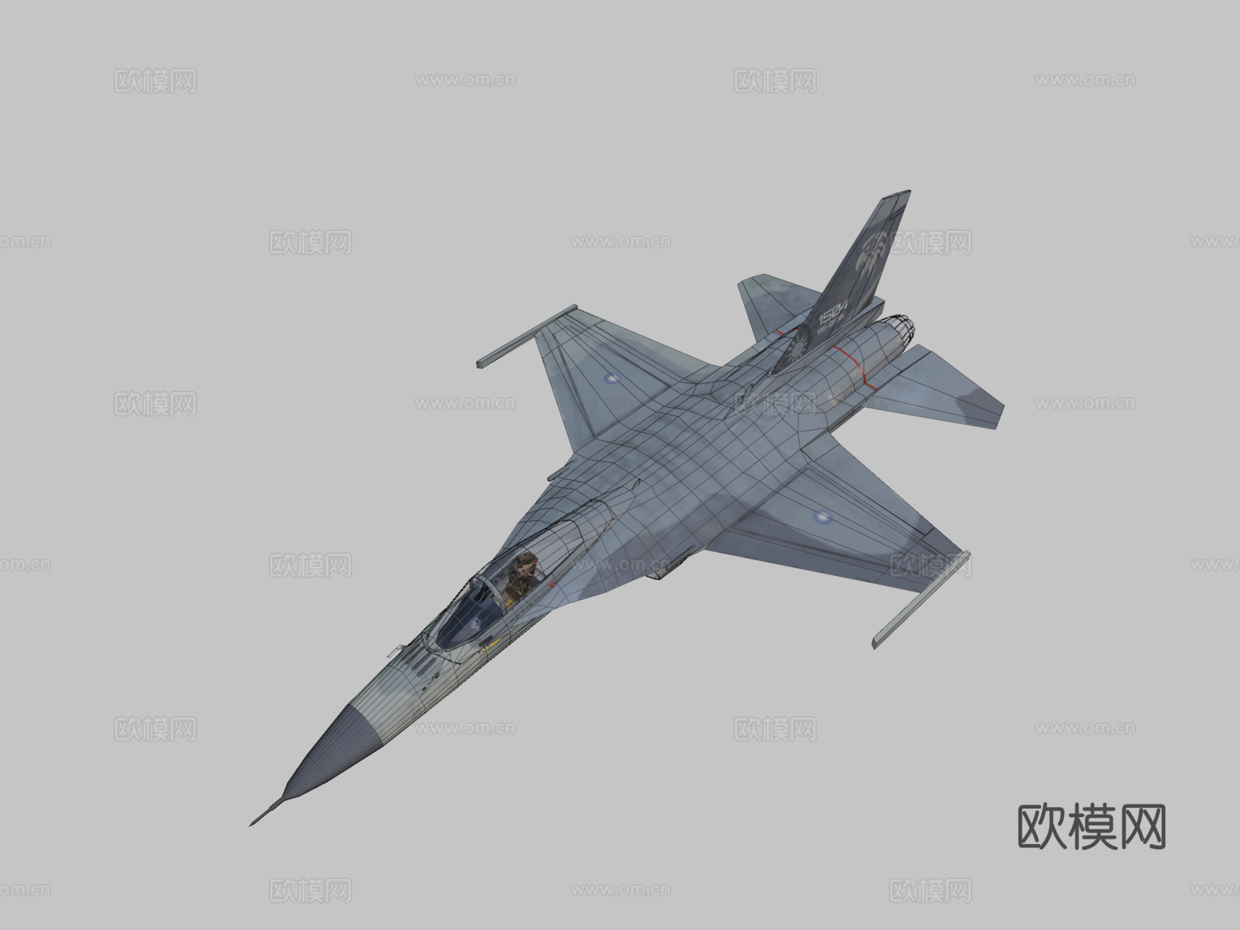 FCK1经国号战斗机su模型