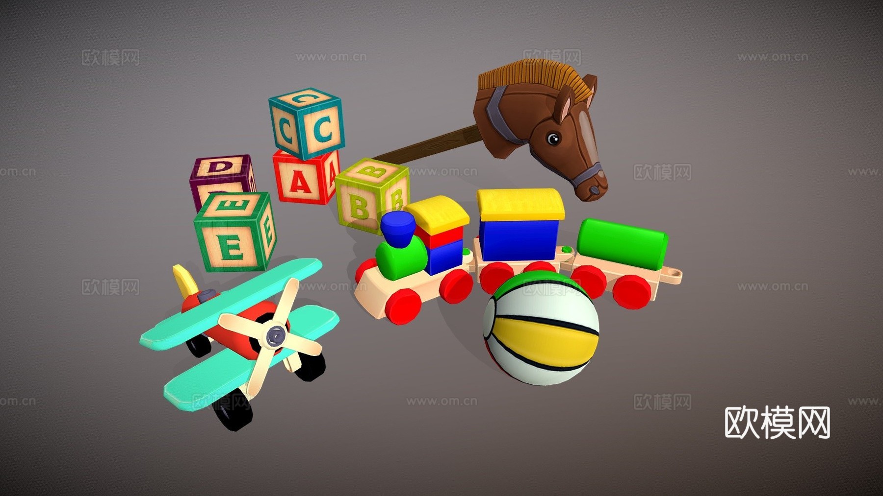 儿童玩具包su模型