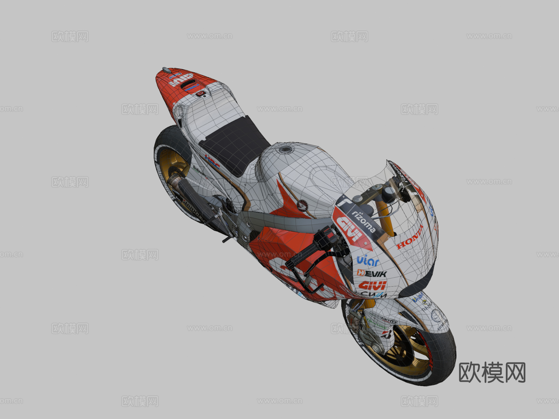 本田RC213Vsu模型