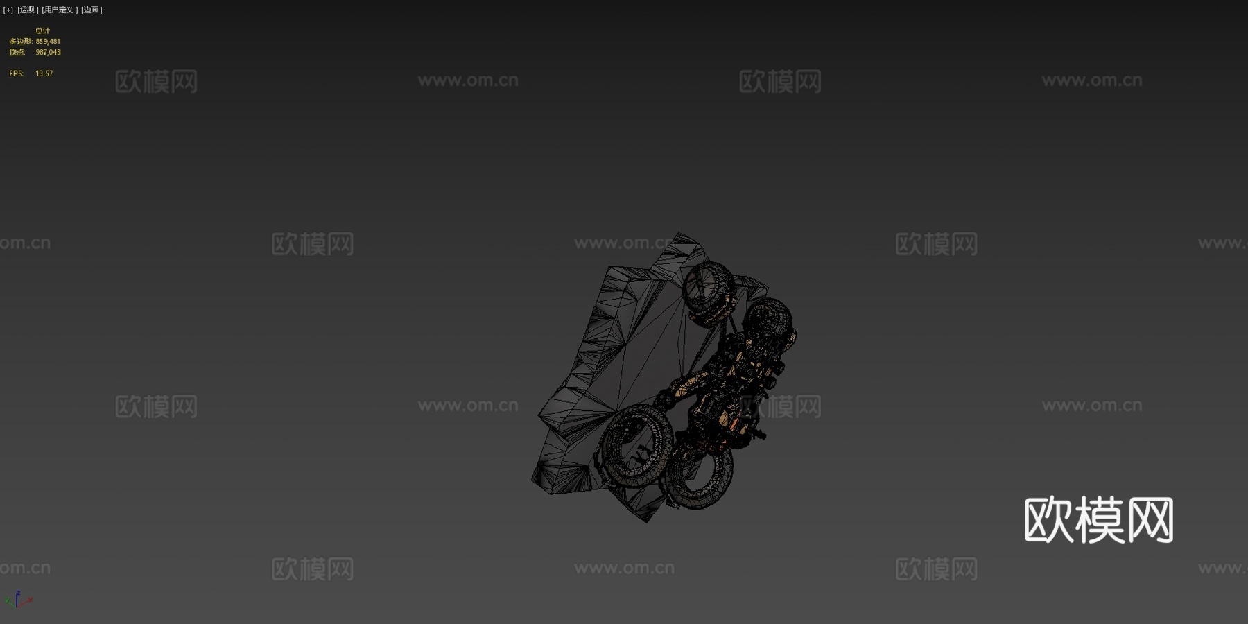 伊甸园计划外骨骼漫游车su模型