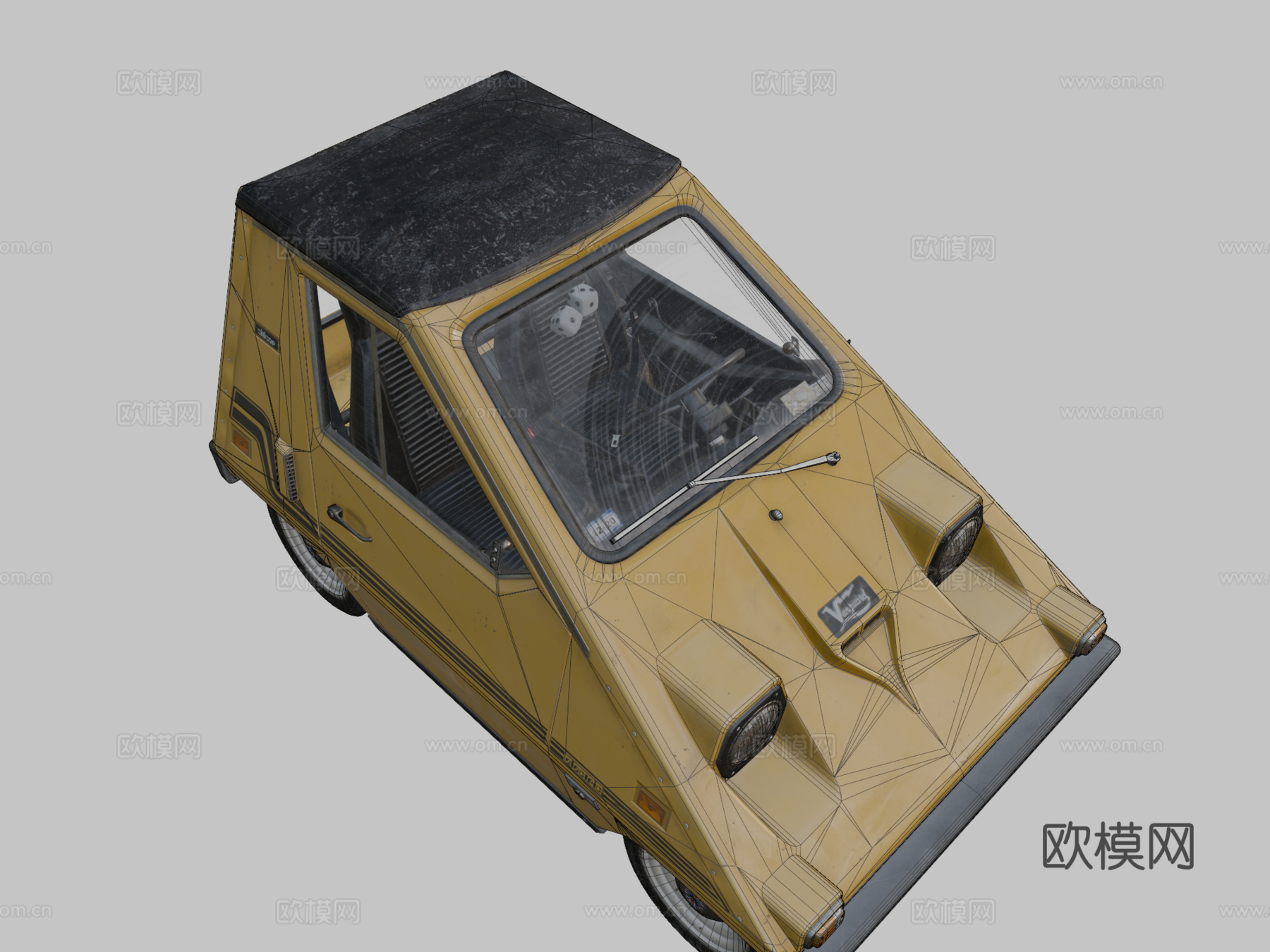 塞布林先锋城市车通勤车su模型