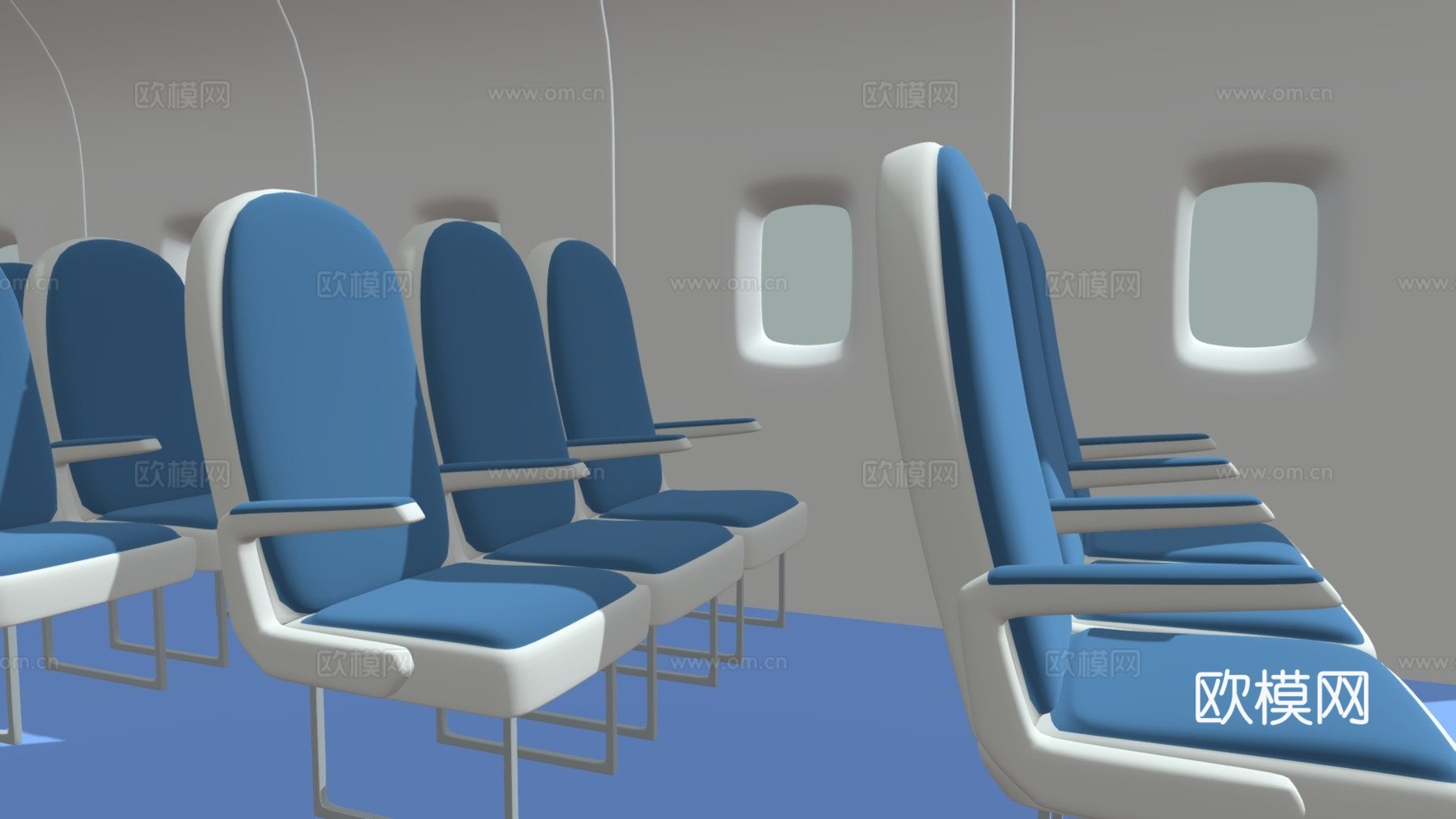 飞机内部su模型