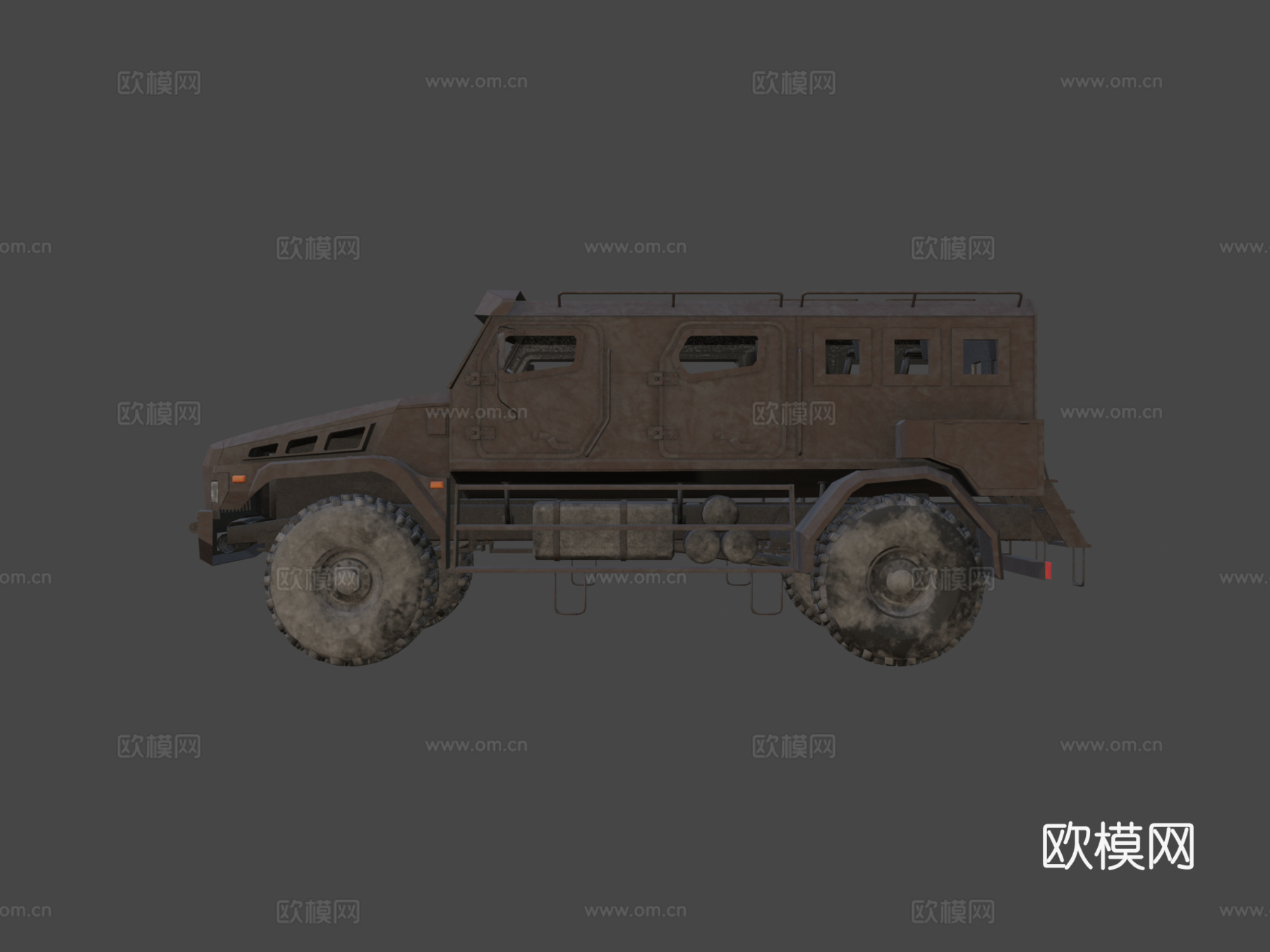 卡玛斯巡逻车su模型