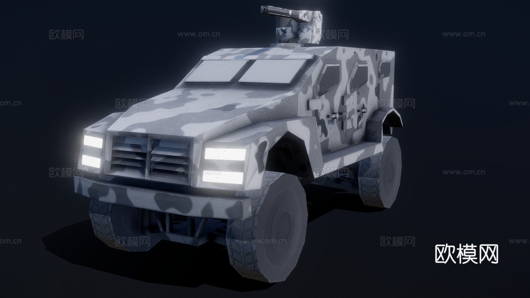 装甲运输车su模型