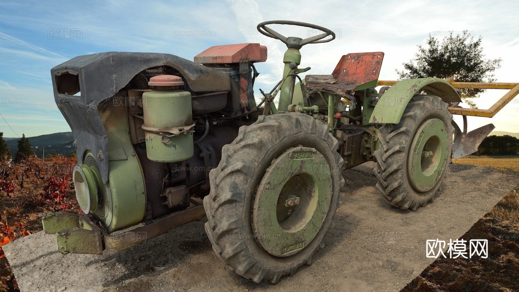 帕斯夸利9457约1980年型号su模型