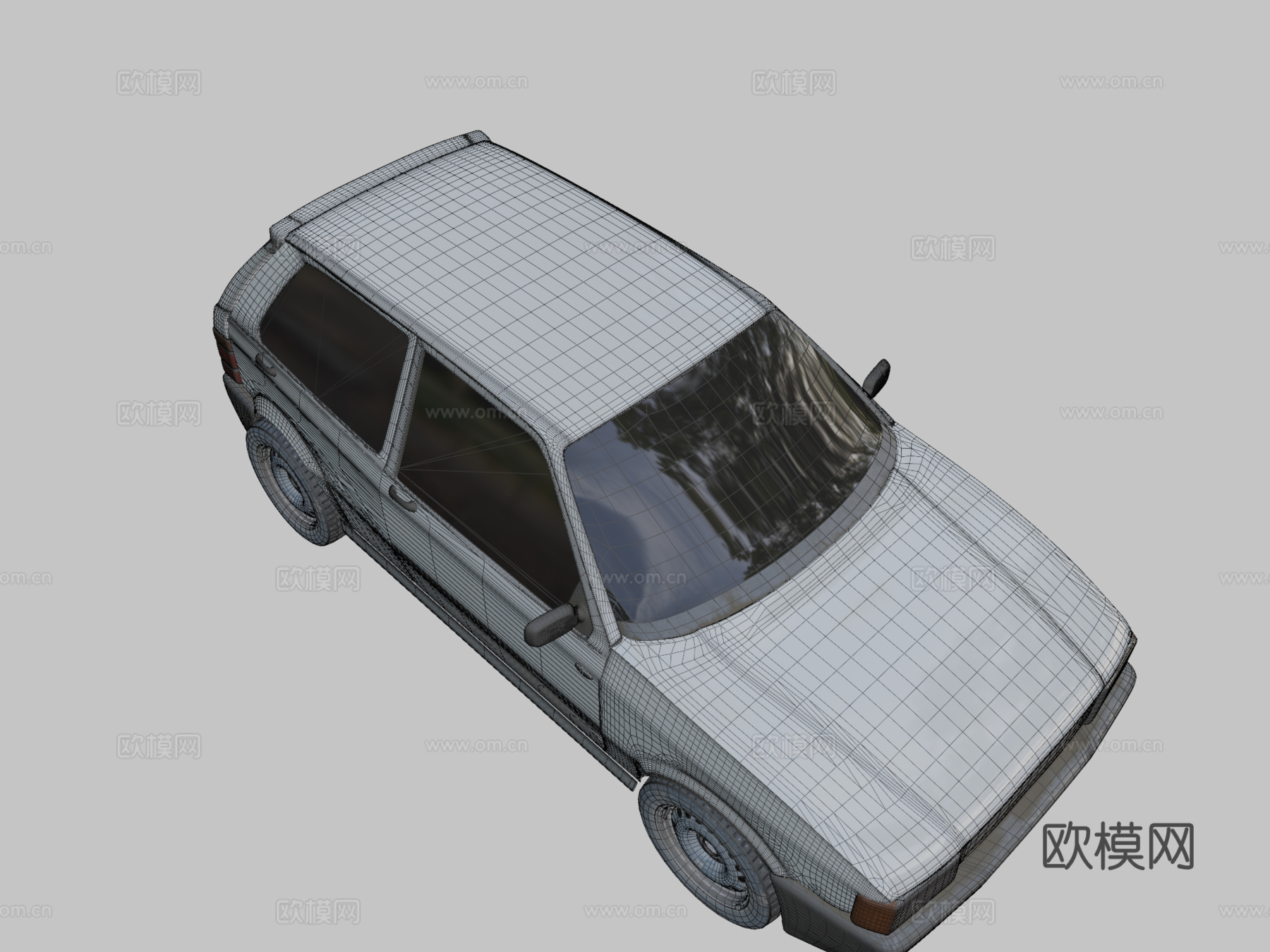 菲亚特乌诺2001su模型