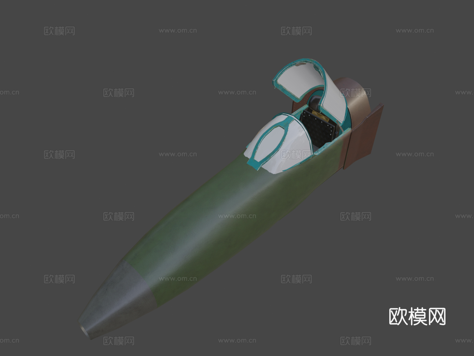 米格23鞭挞者驾驶舱su模型