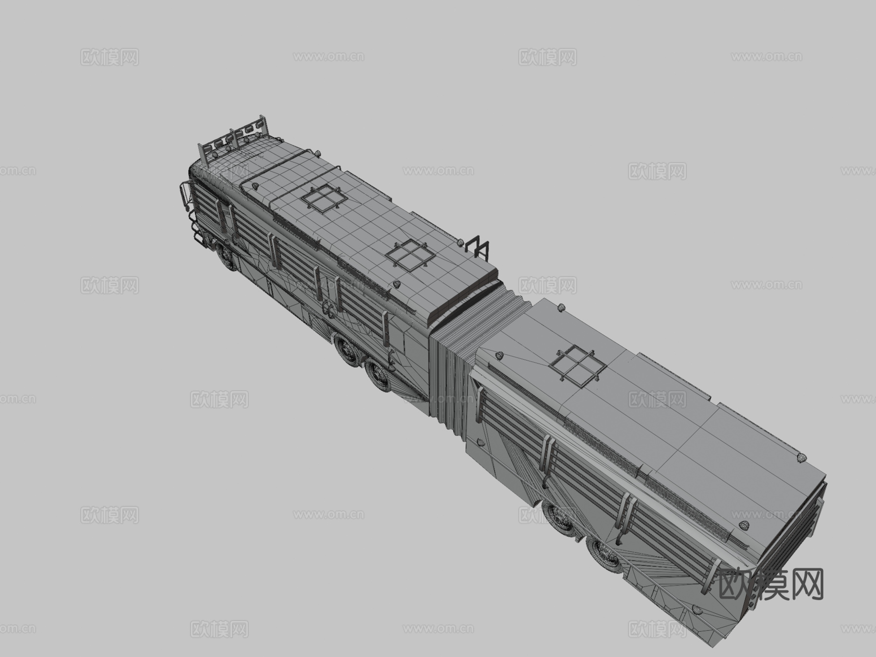侏罗纪公园II Fleetwood RV原型su模型