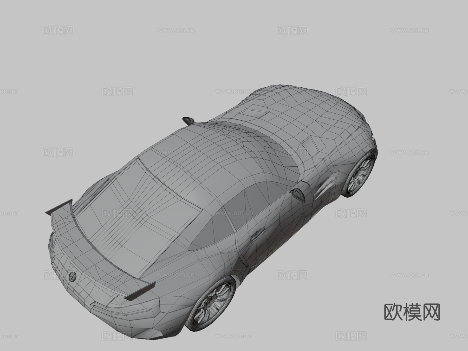 梅赛德斯-奔驰 AMG GTR 2017su模型