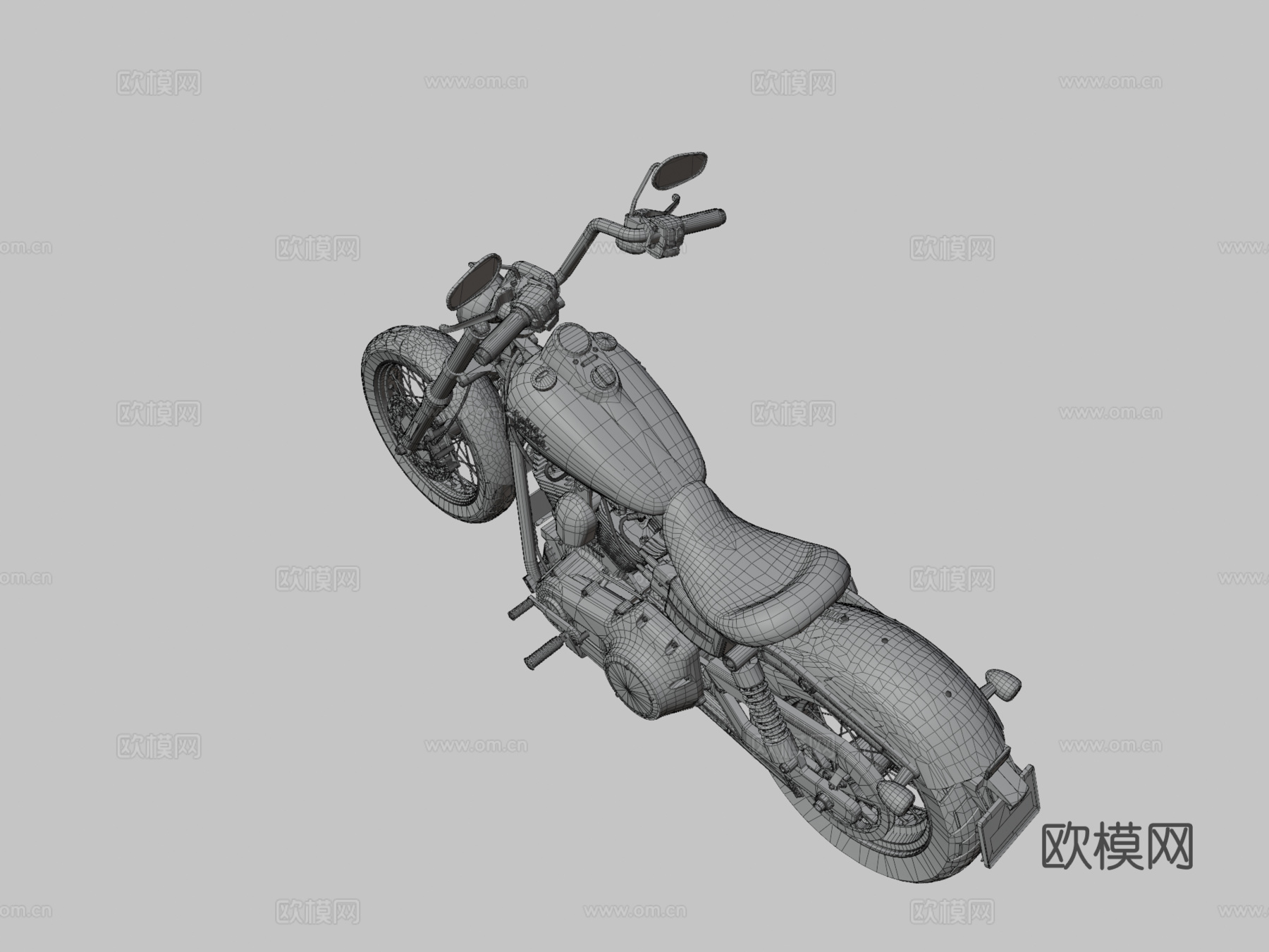 哈雷戴维森 FXDB 戴纳 街头鲍勃su模型