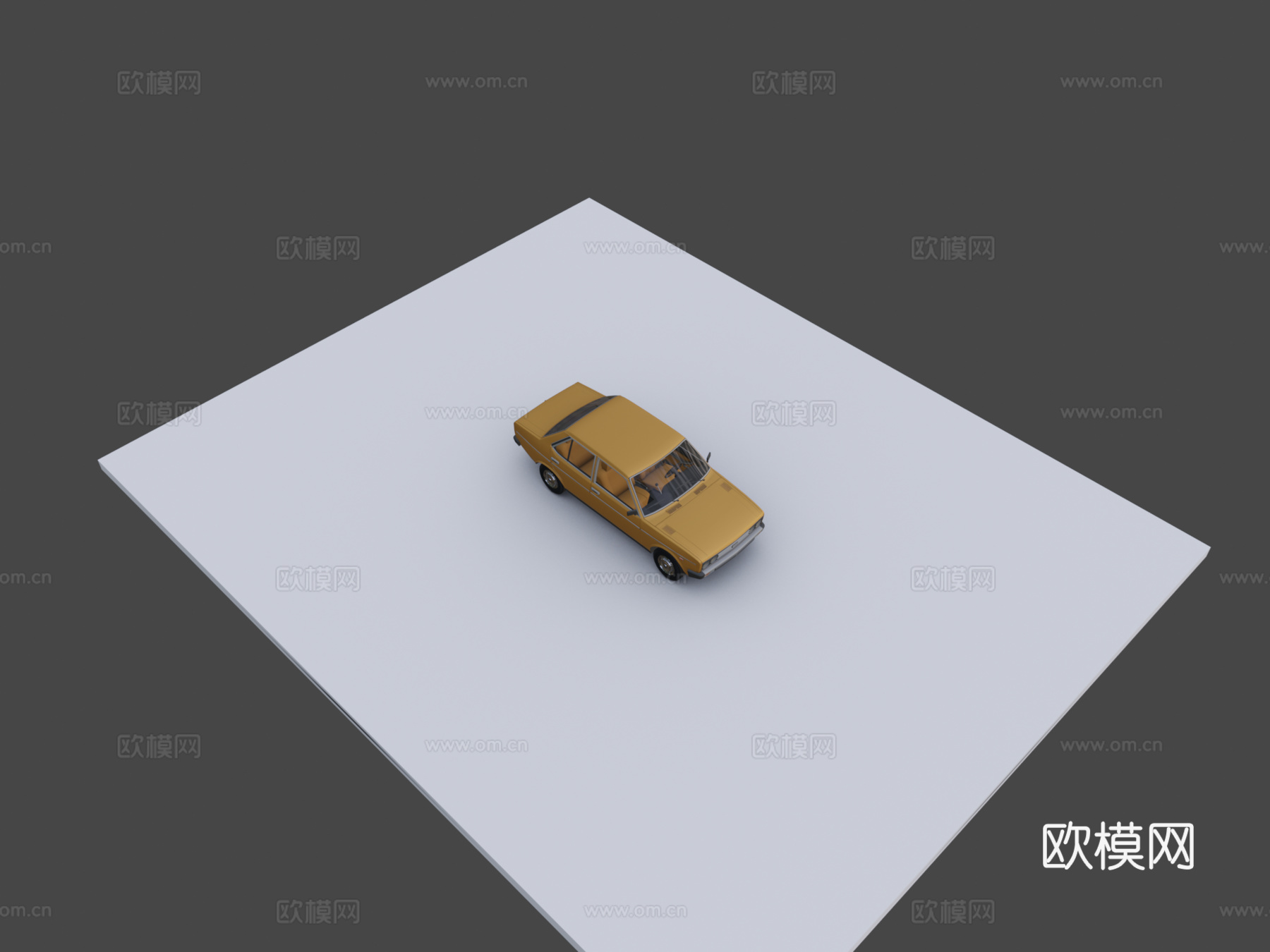 菲亚特131su模型