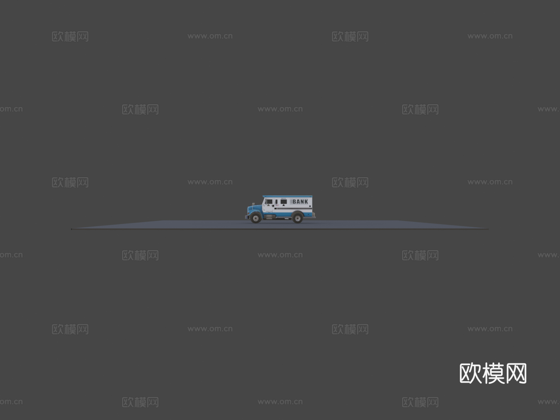 装甲运钞车su模型