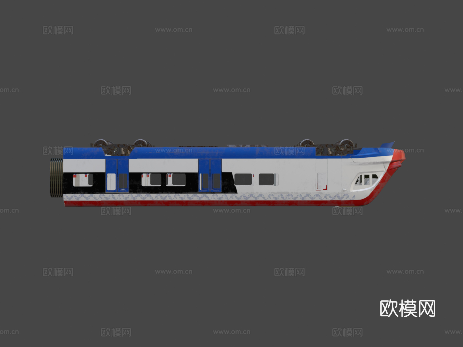 火车EG2T伏尔加su模型