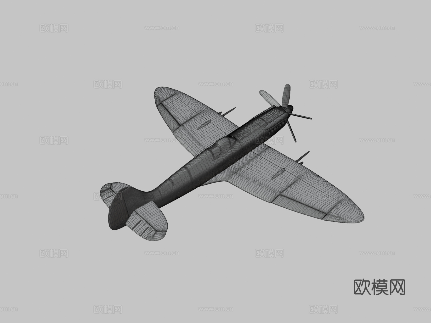 超级马林喷火Mk XIVsu模型