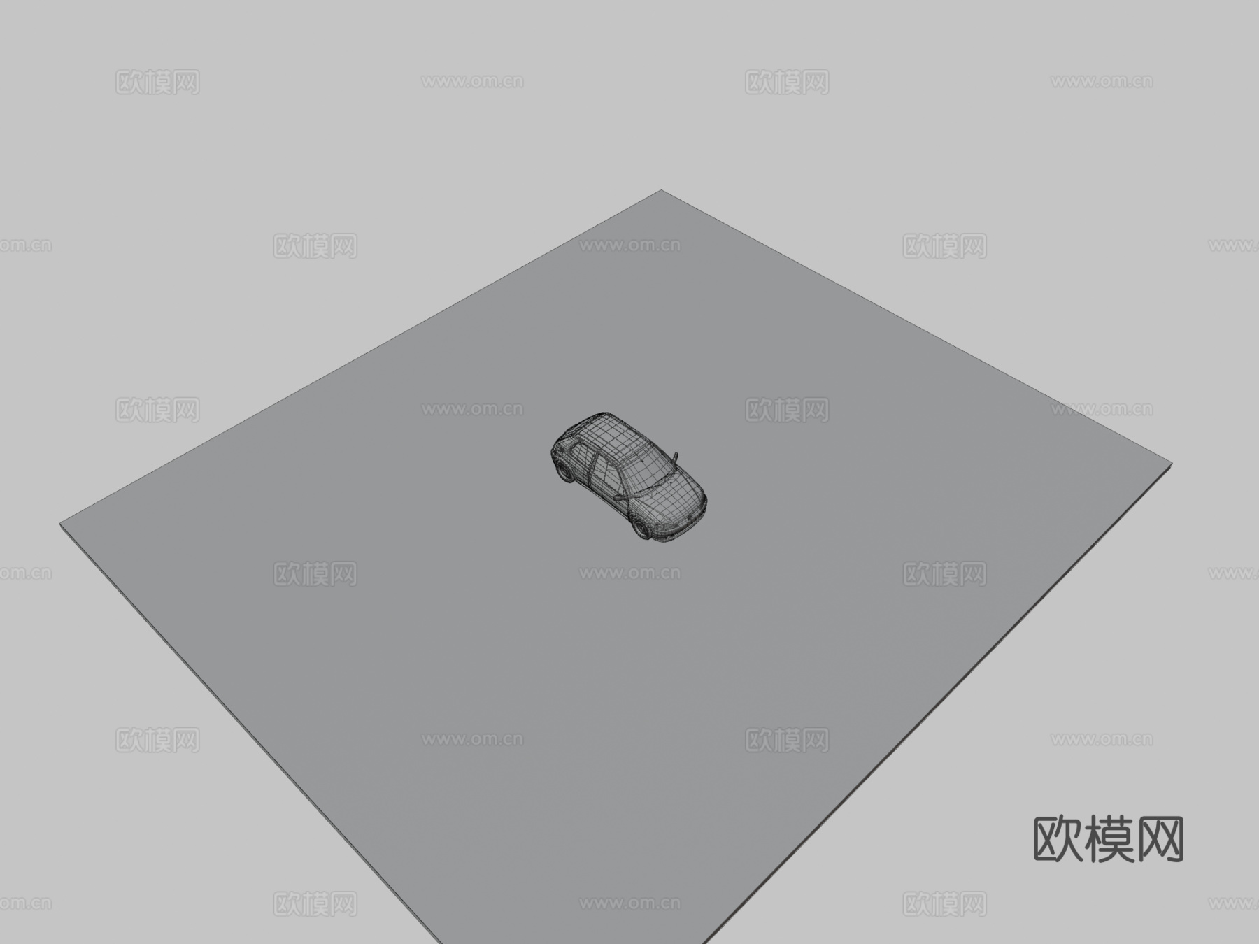 标致106运动版su模型