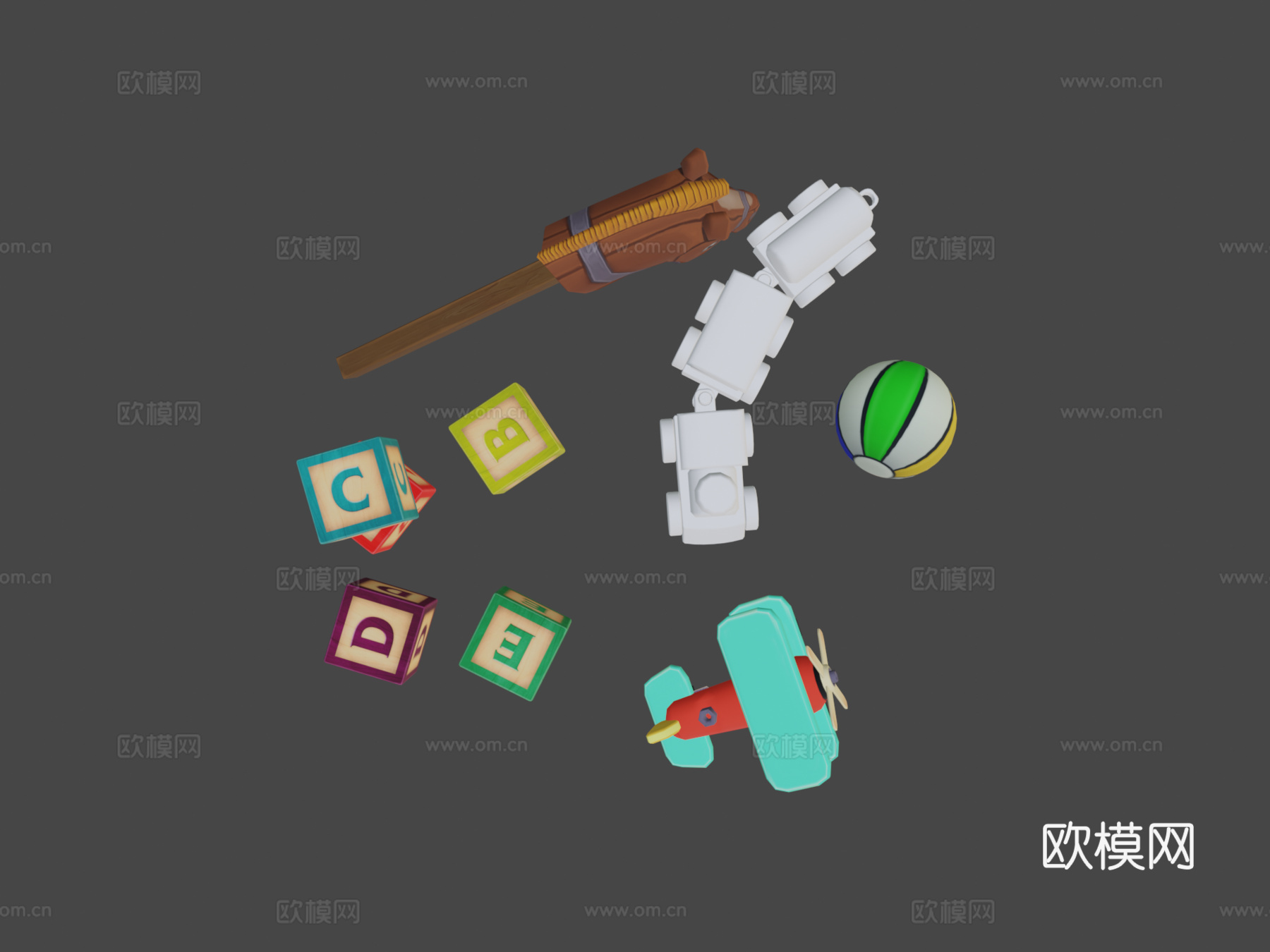 儿童玩具包su模型