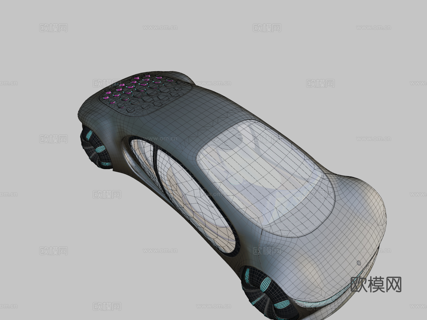 梅赛德斯AVTR概念感谢10万观看凯文凯文su模型