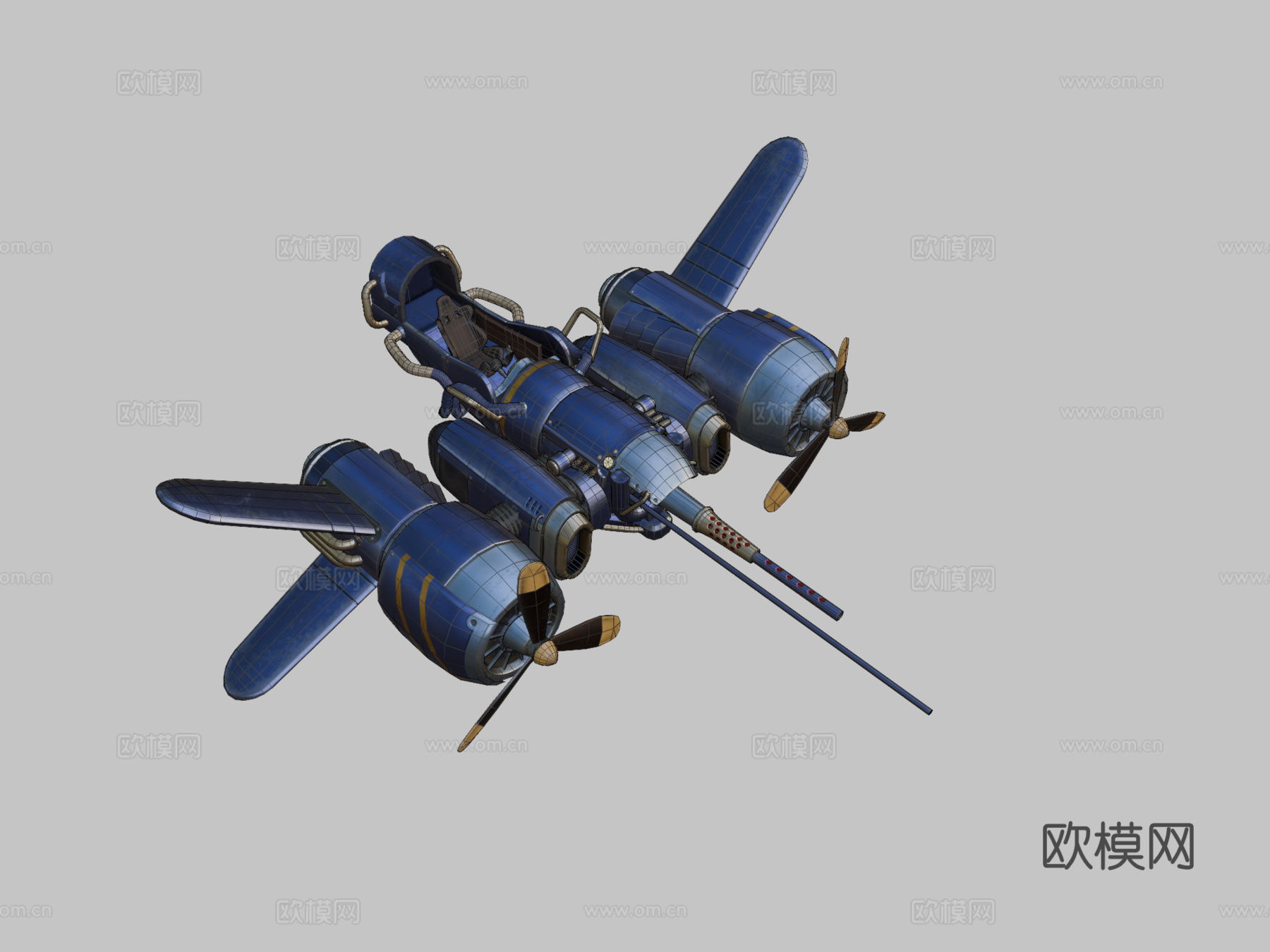飞行器su模型