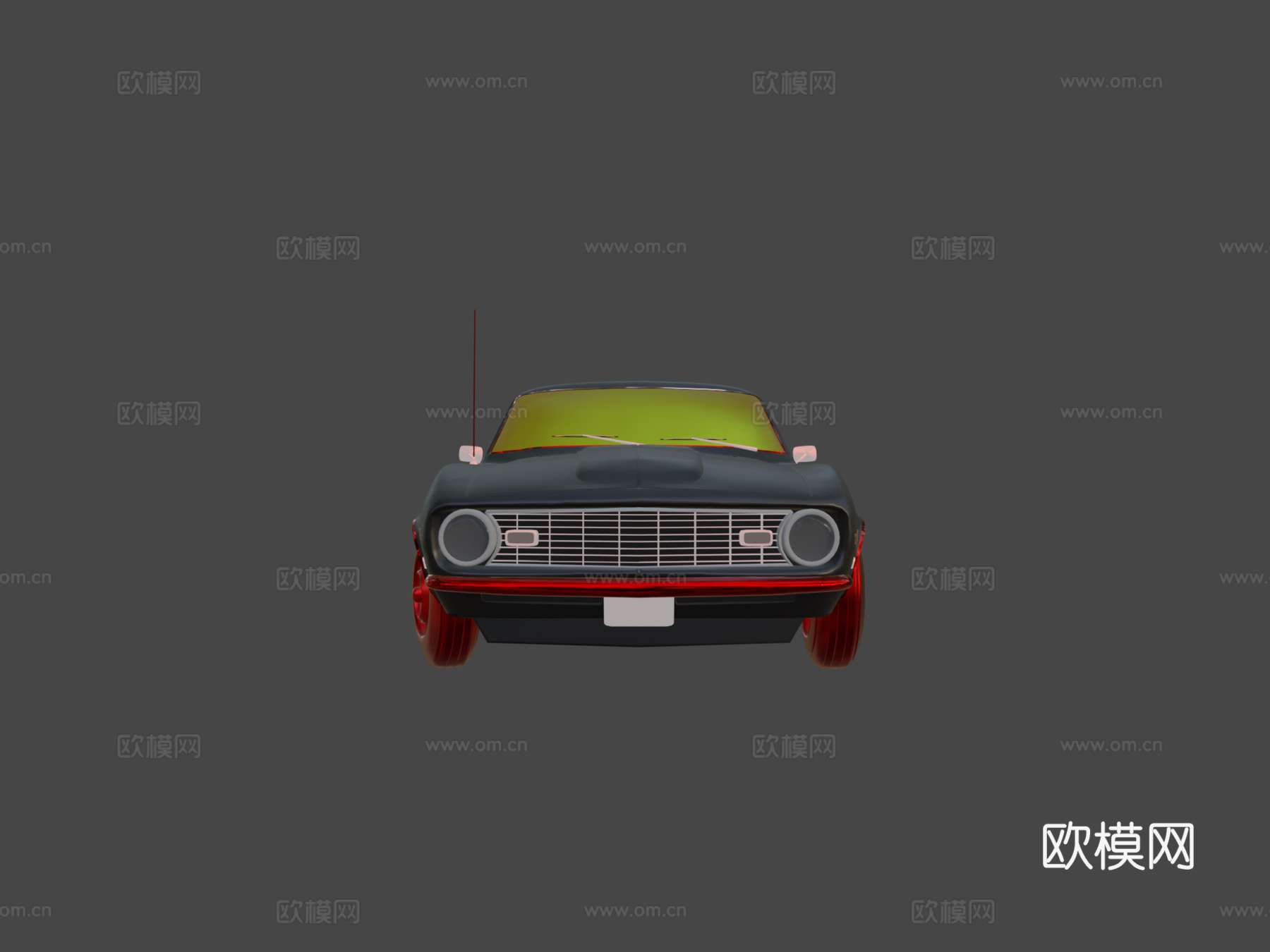 年卡马罗Z28su模型