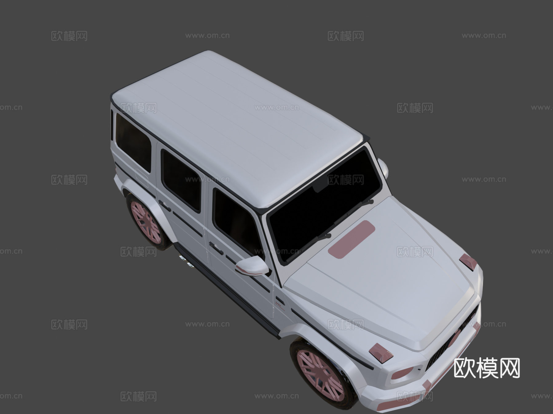 梅赛德斯奔驰G63 AMGsu模型