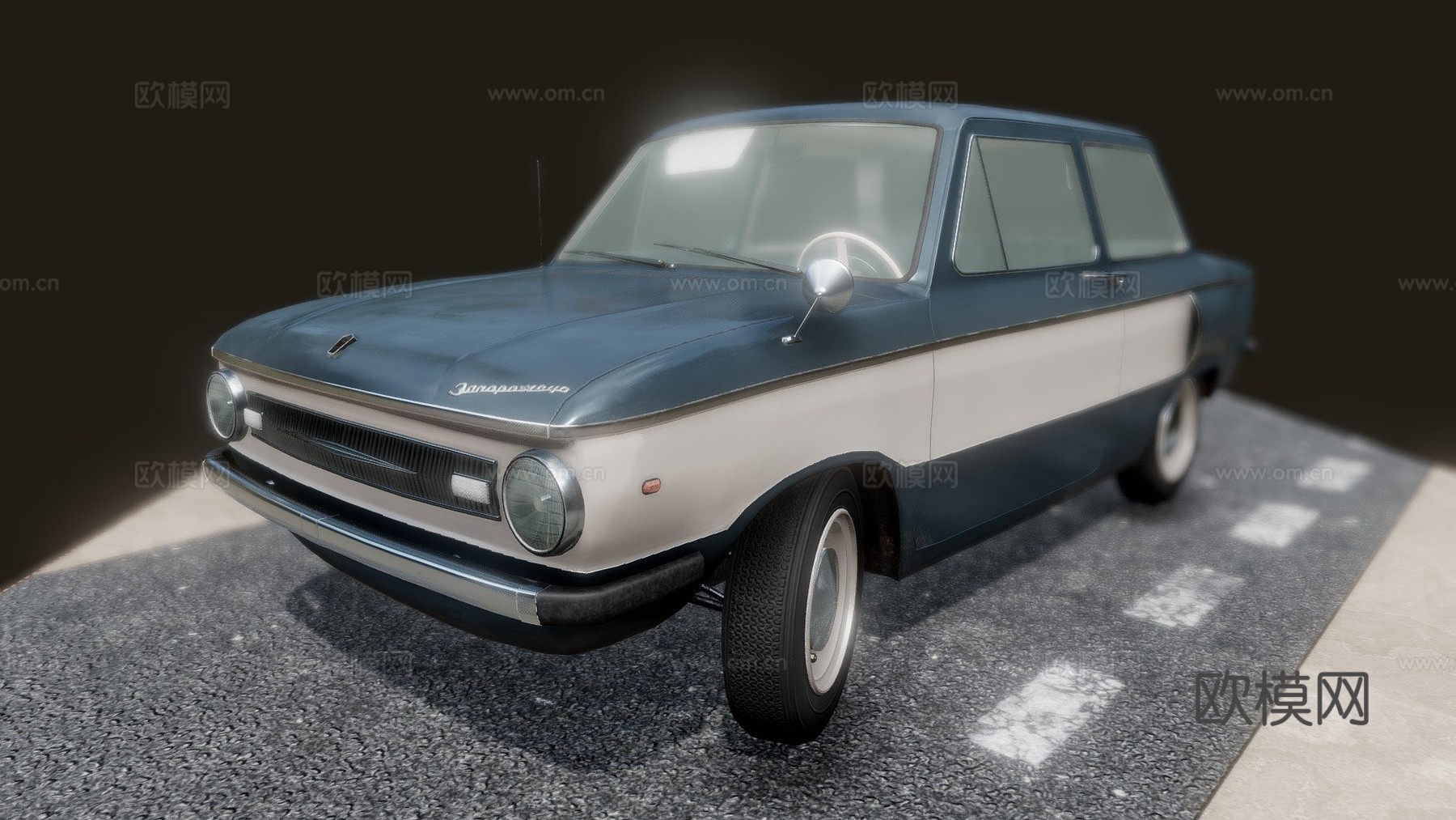 ZAZ 966 1968年su模型