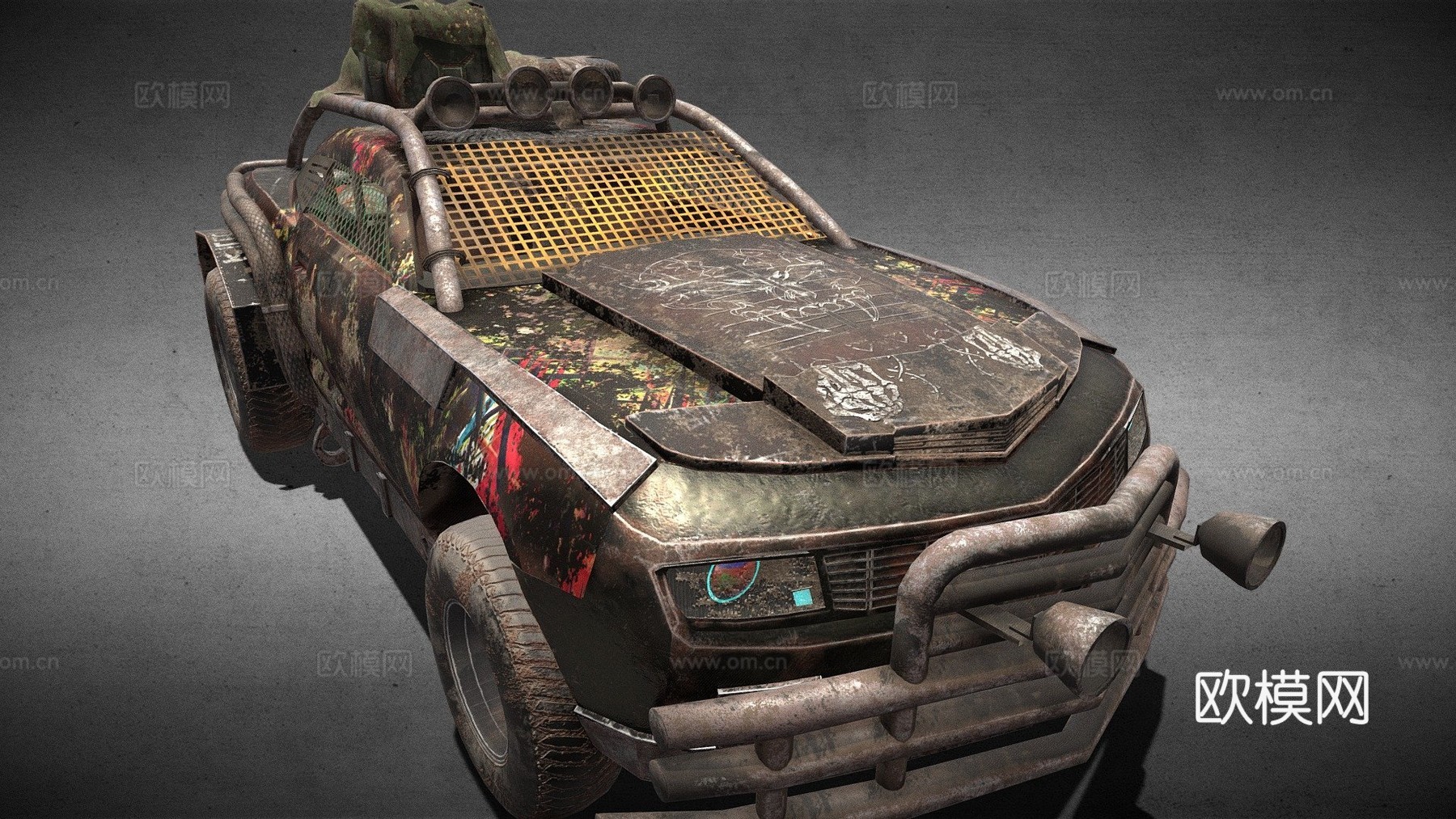 疯狂的麦克斯汽车Chvsu模型