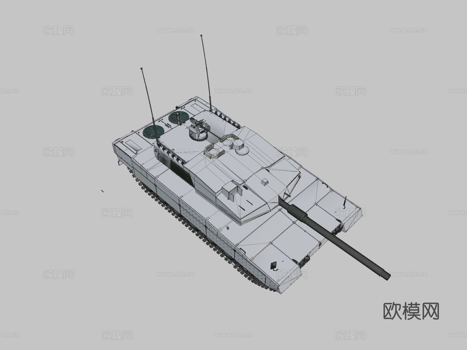 阿尔泰坦克土耳其陆军su模型