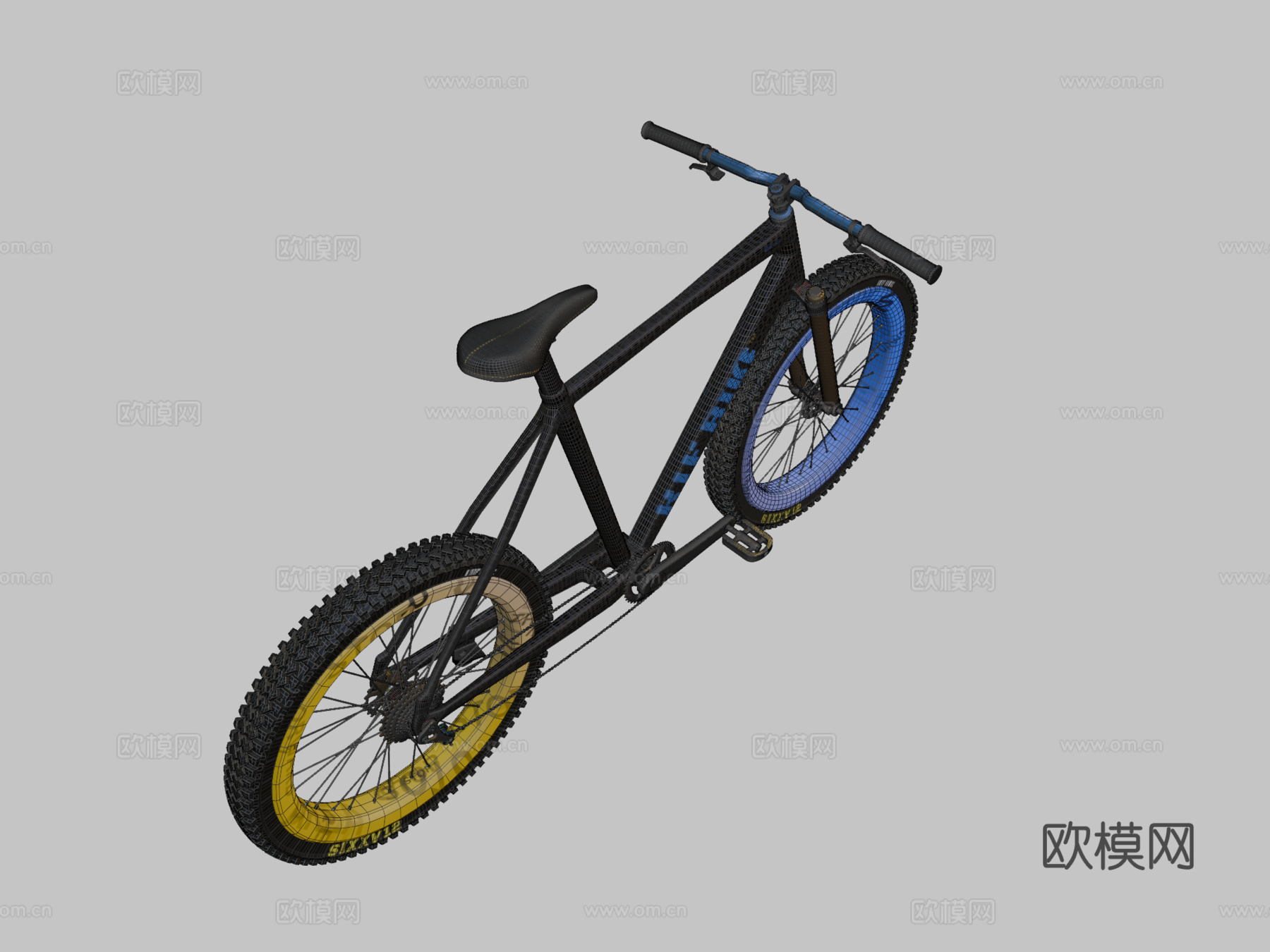 自行车Msu模型